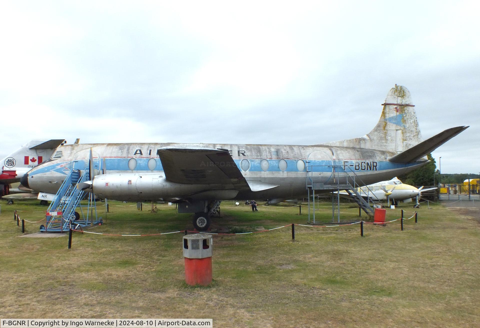 F-BGNR, 1954 Vickers Viscount 708 C/N 35, Vickers Viscount 708 at the Midlands Air Museum Coventry