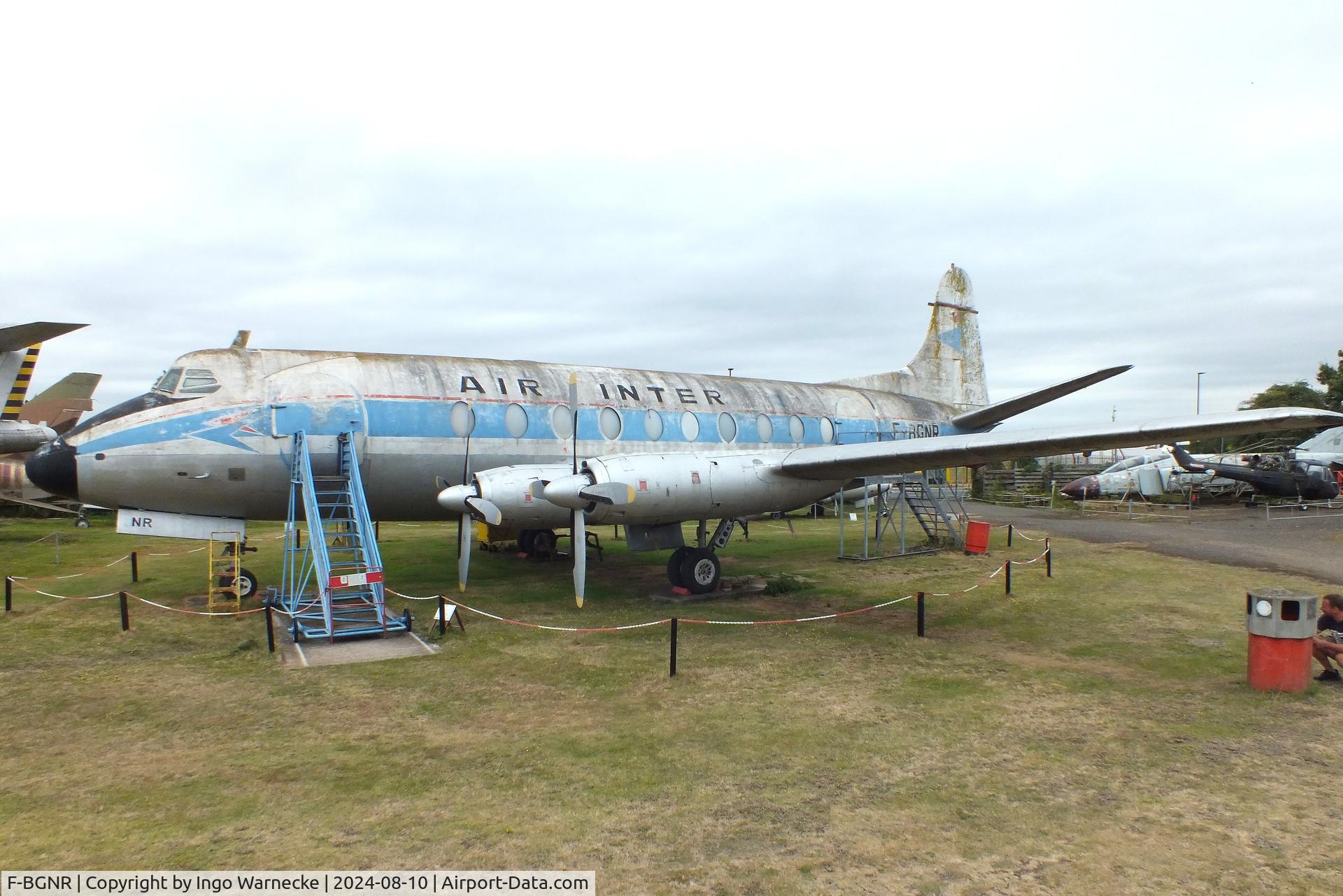 F-BGNR, 1954 Vickers Viscount 708 C/N 35, Vickers Viscount 708 at the Midlands Air Museum Coventry