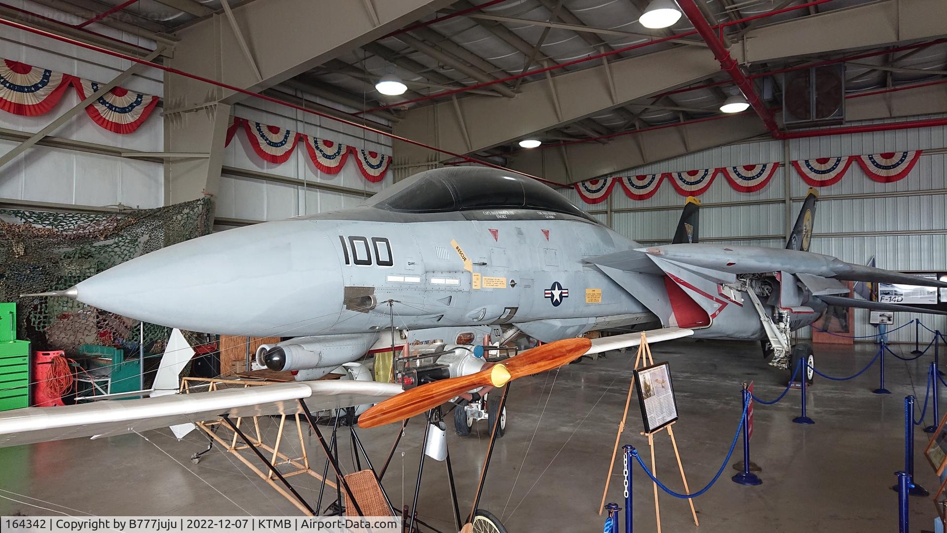 164342, Grumman F-14D Tomcat C/N 617/D-22, at Wing Over Miami Museum