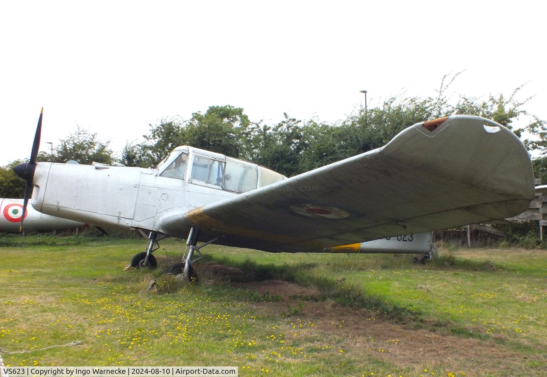 VS623, 1949 Percival P-40 Prentice T1 C/N PAC-238, Percival P.40 Prentice T1 at the Midlands Air Museum Coventry