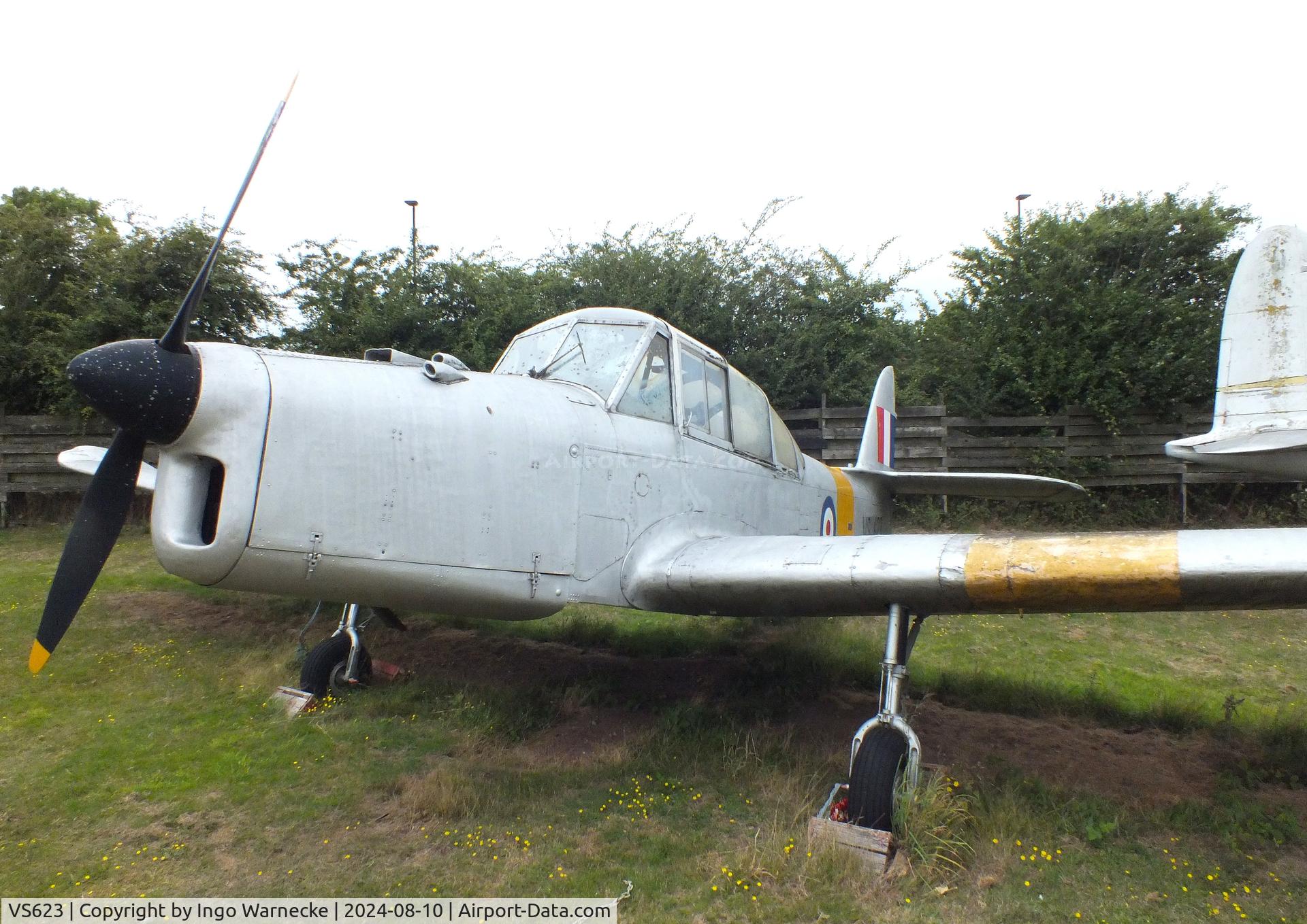 VS623, 1949 Percival P-40 Prentice T1 C/N PAC-238, Percival P.40 Prentice T1 at the Midlands Air Museum Coventry