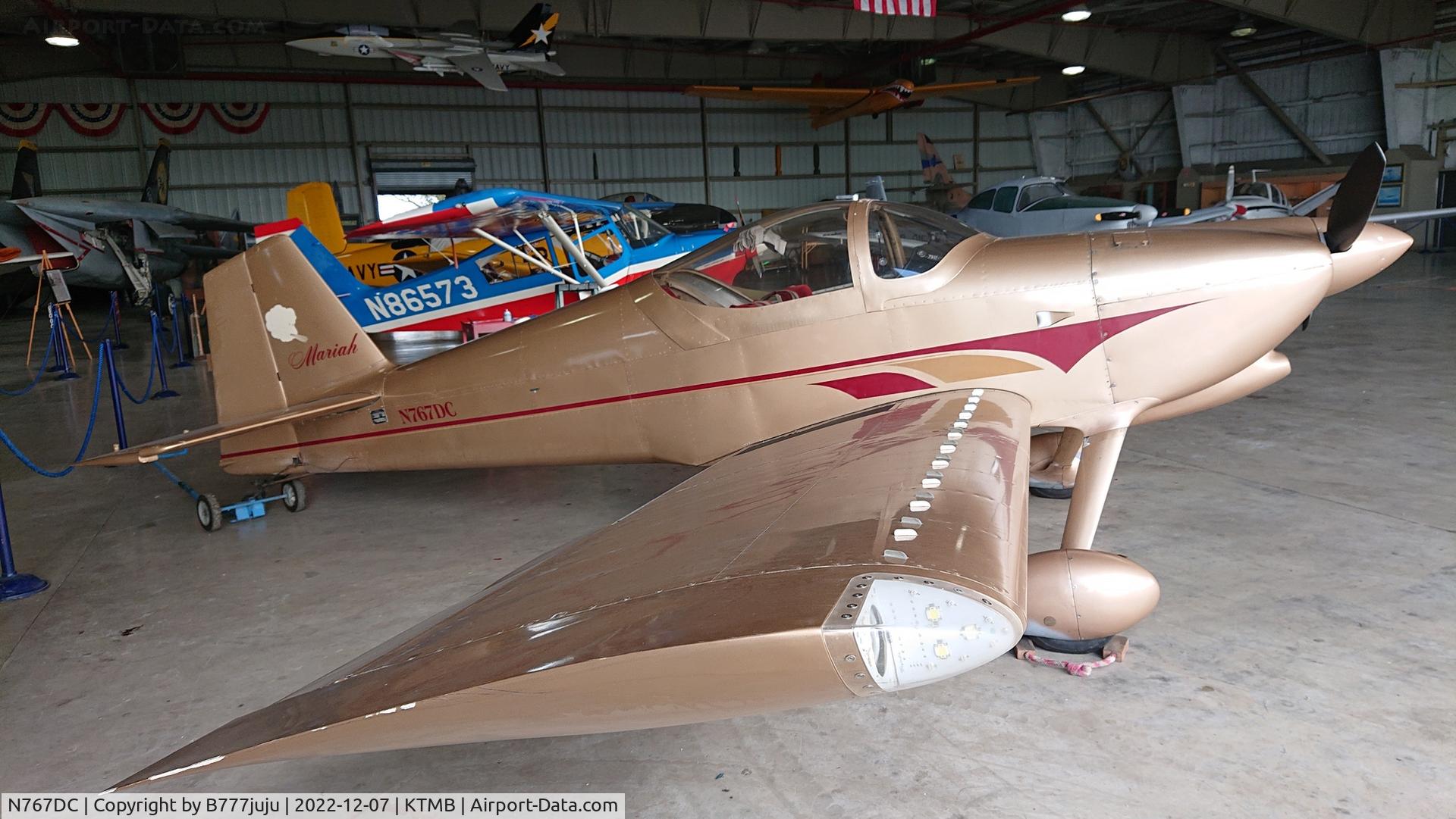 N767DC, 2000 Vans RV-6 C/N 60034, at Wing Over Miami Museum