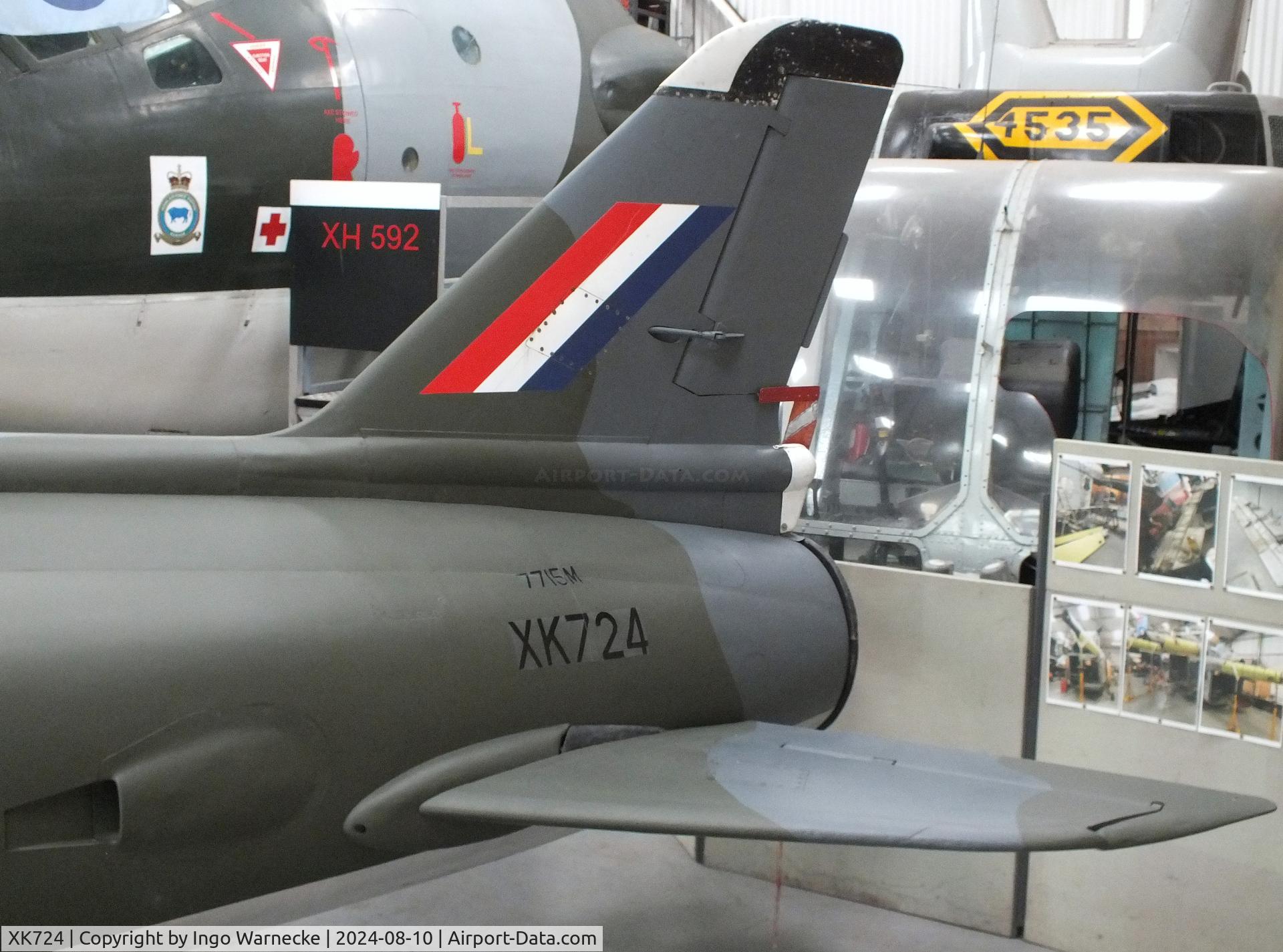 XK724, 1956 Folland Gnat F.1 (Fo-141) C/N FL2, Folland Gnat F1 (Fo-141) at the Midlands Air Museum Coventry