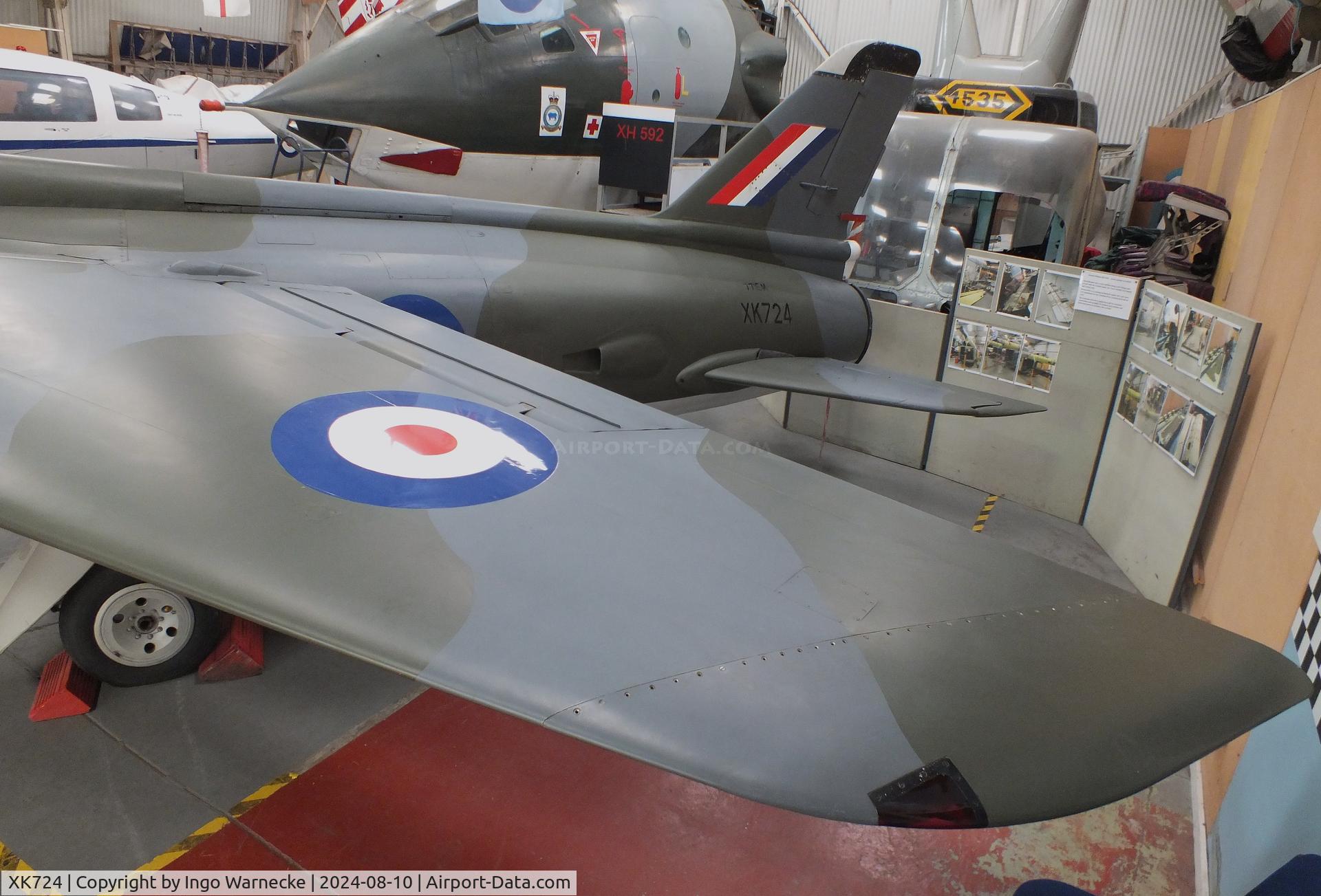 XK724, 1956 Folland Gnat F.1 (Fo-141) C/N FL2, Folland Gnat F1 (Fo-141) at the Midlands Air Museum Coventry