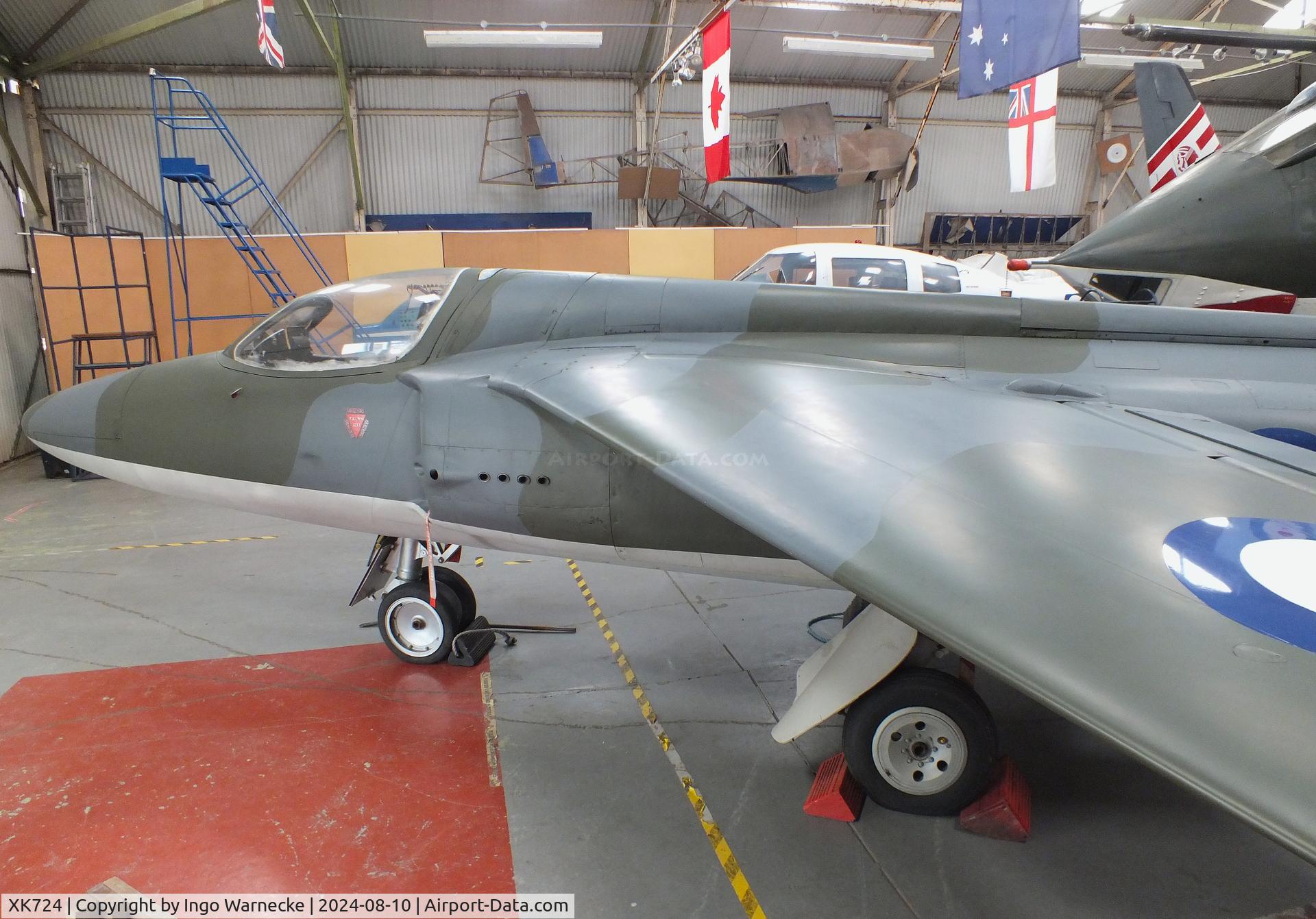 XK724, 1956 Folland Gnat F.1 (Fo-141) C/N FL2, Folland Gnat F1 (Fo-141) at the Midlands Air Museum Coventry