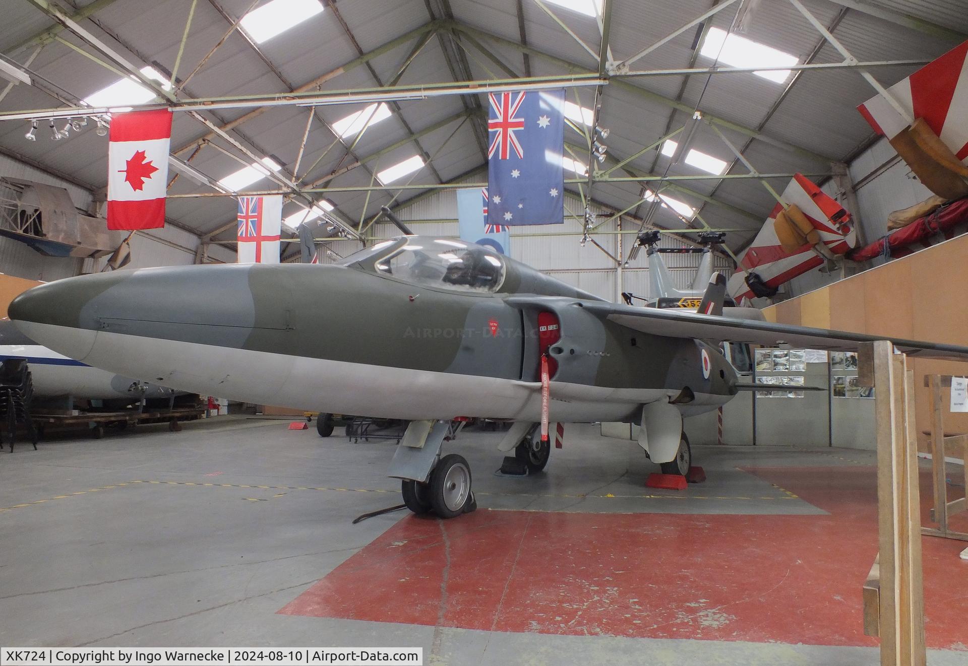 XK724, 1956 Folland Gnat F.1 (Fo-141) C/N FL2, Folland Gnat F1 (Fo-141) at the Midlands Air Museum Coventry