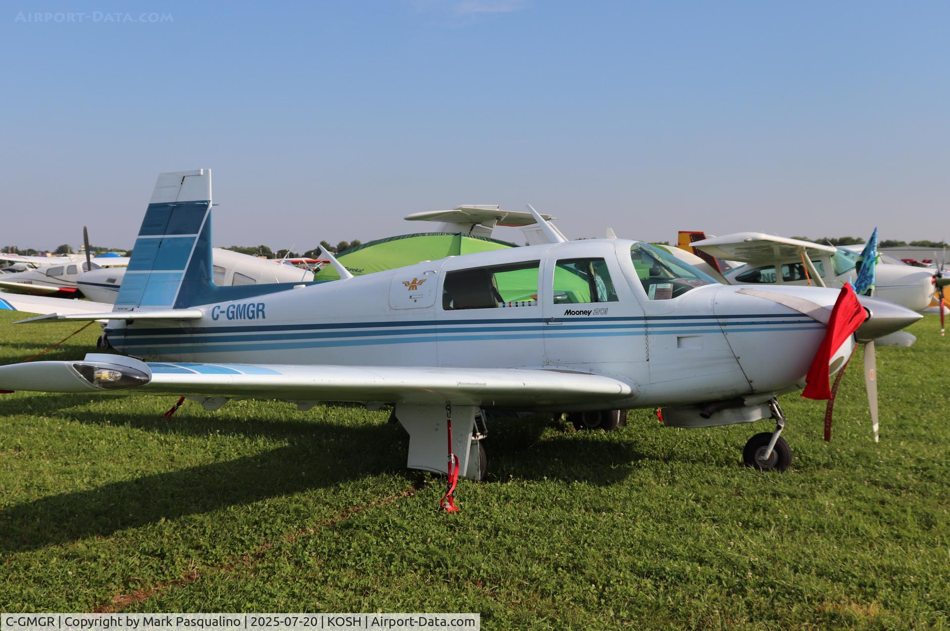 C-GMGR, 1981 Mooney M20J 201 C/N 24-1166, Mooney M20J
