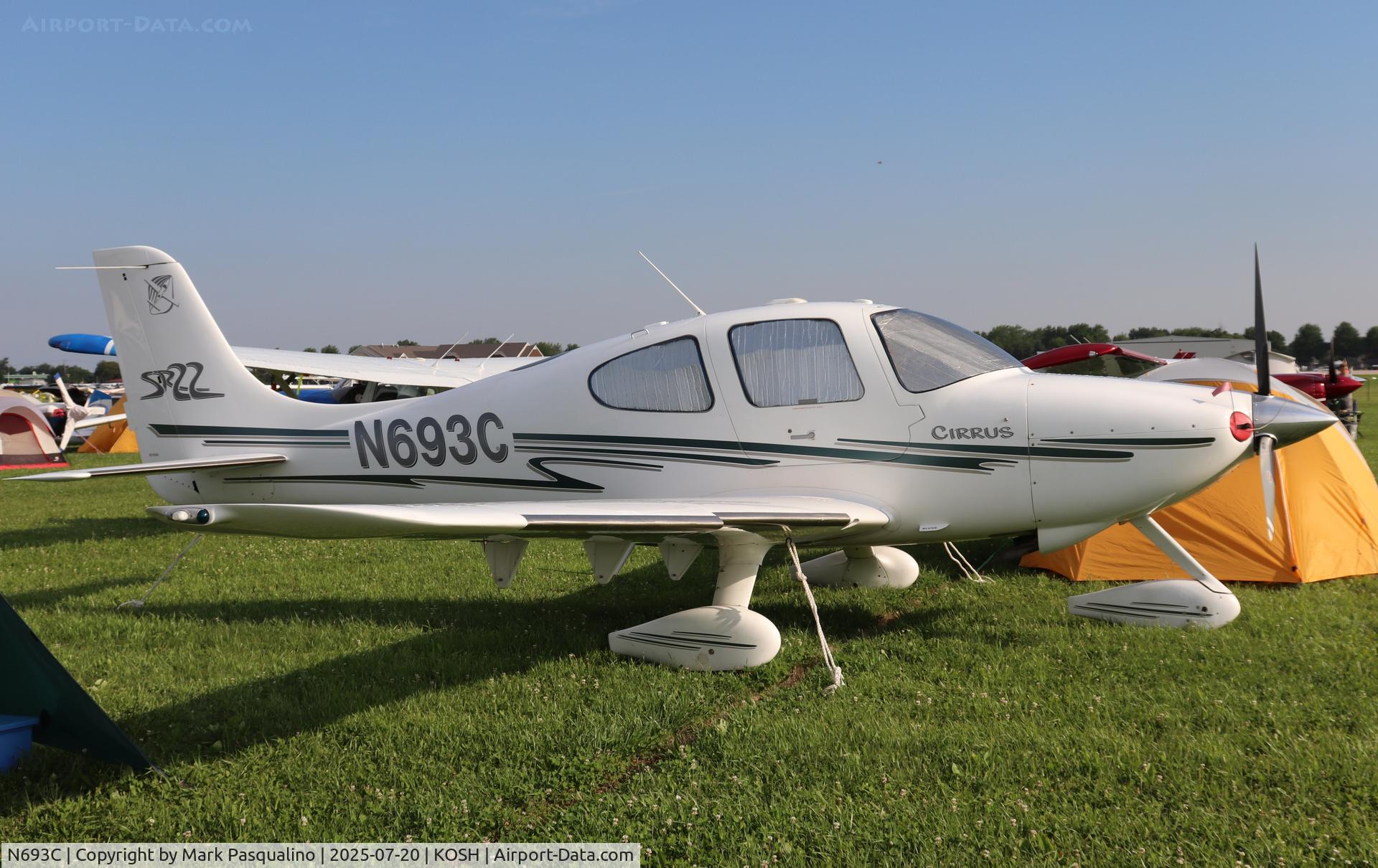 N693C, 2002 Cirrus SR22 C/N 0438, Cirrus SR22