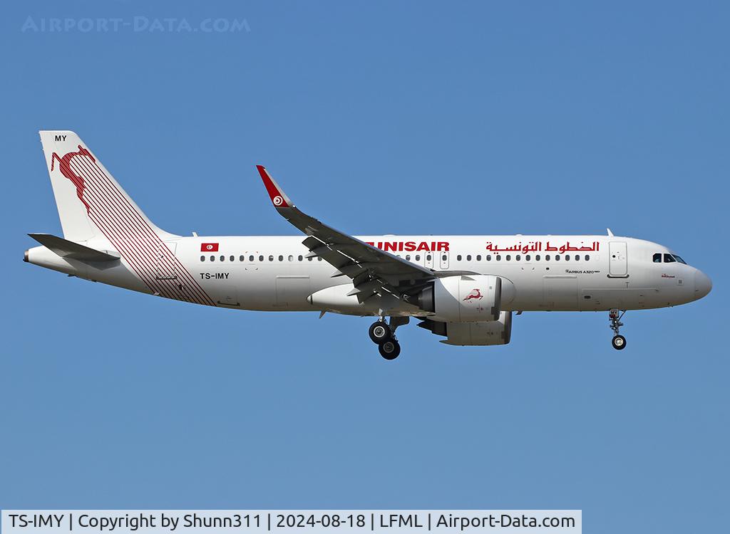 TS-IMY, 2022 Airbus A320-251N C/N 10631, Landing rwy 31R
