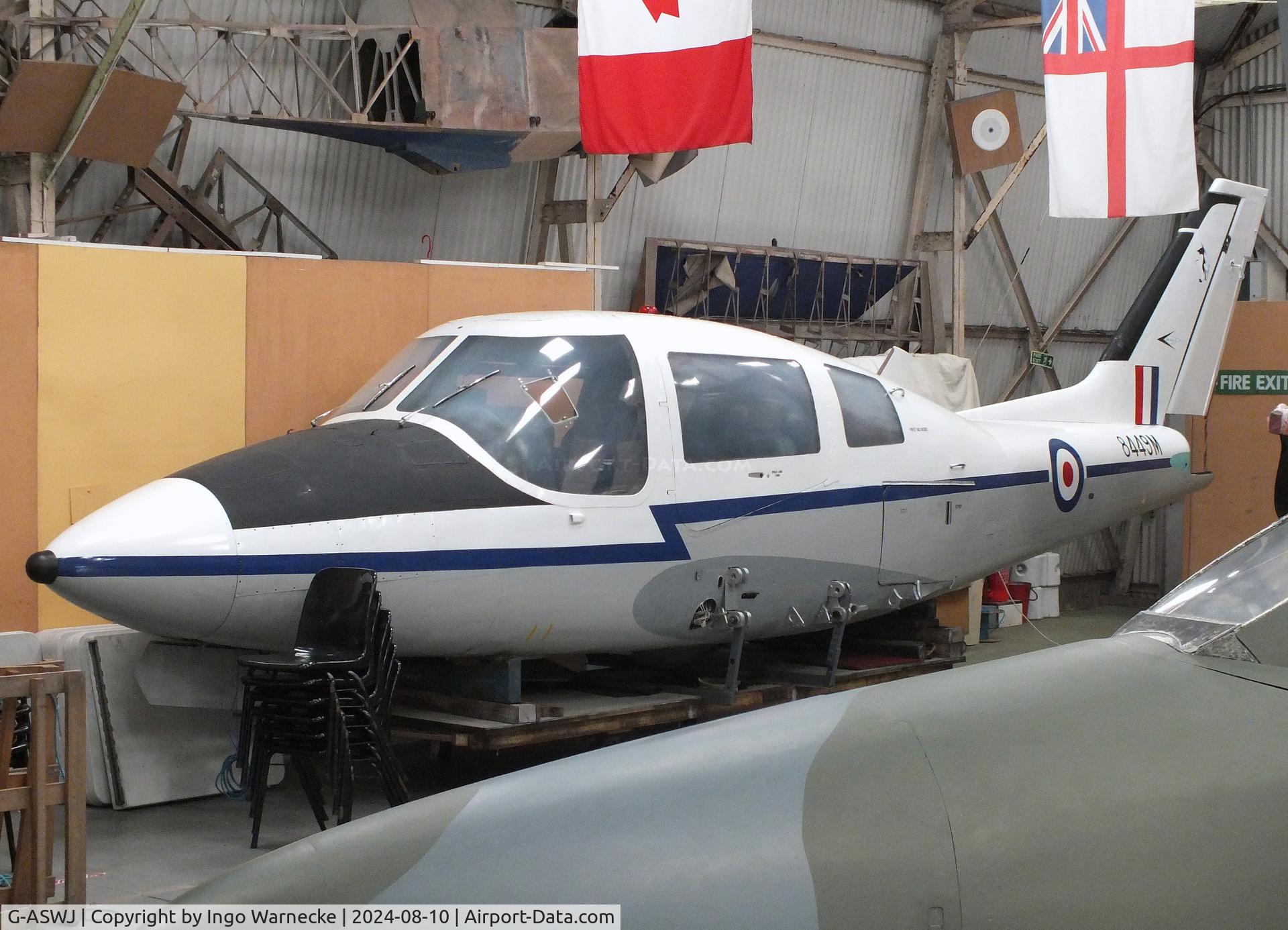 G-ASWJ, 1965 Beagle B-206 Series 1 C/N B009, Beagle B.206 Srs1 (minus wings/tailplane) at the Midlands Air Museum Coventry