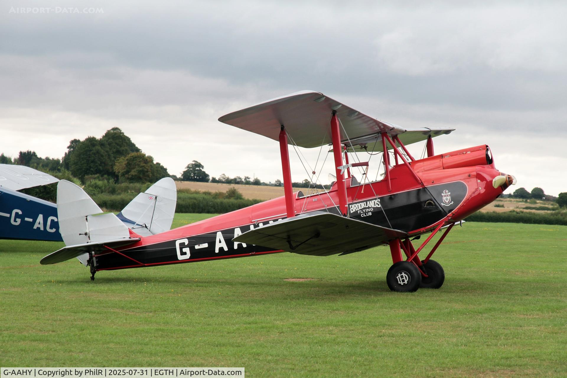G-AAHY, 1929 De Havilland DH.60M Moth C/N 1362, G-AAHY 1929 DH60M Moth DH60 Centenary Fly In Old Warden 
