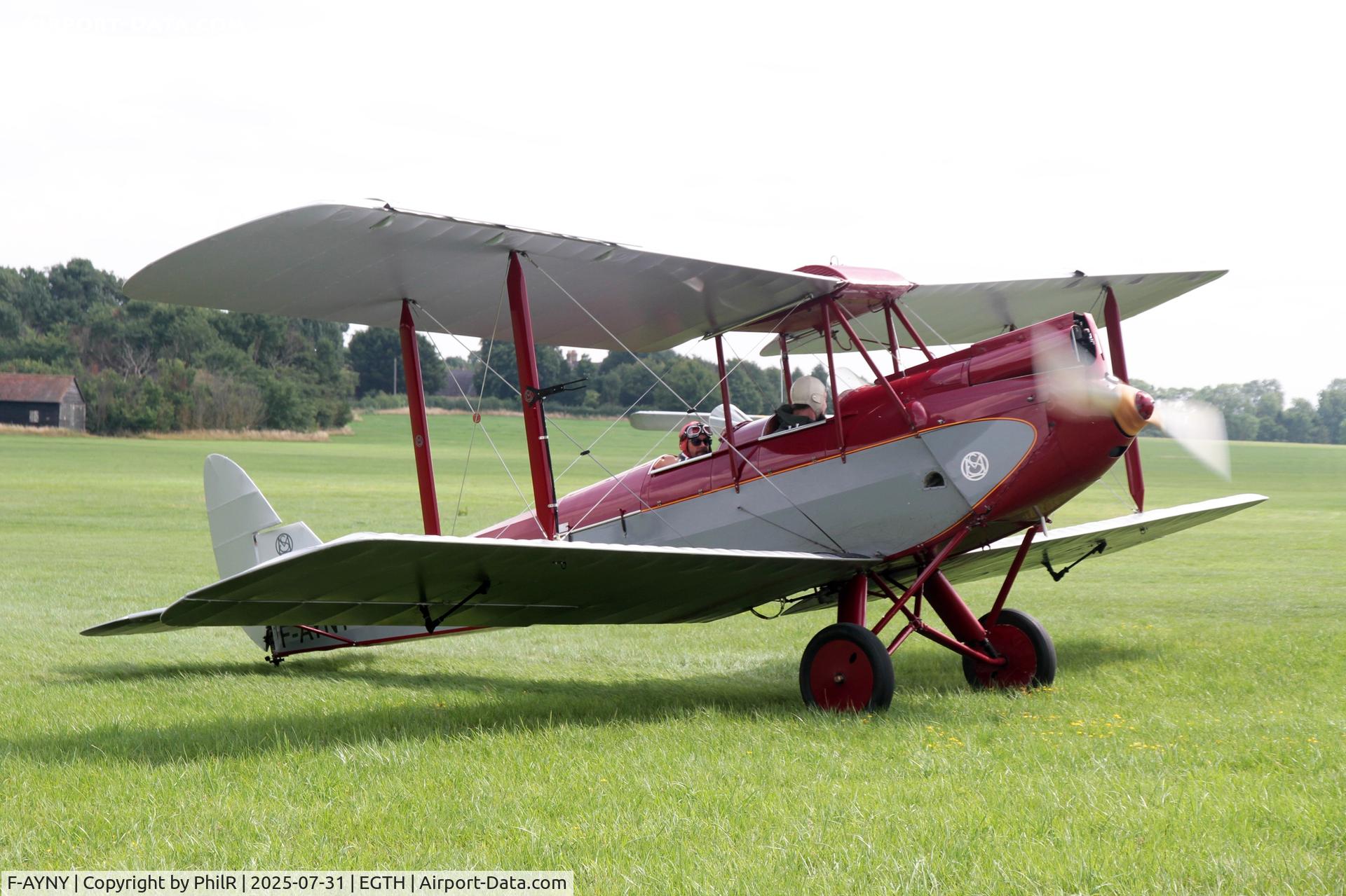 F-AYNY, 1931 Morane-Saulnier MS-60 Moth C/N 13, F-AYNY 1930 Morane-Saulnier MS-60 Moth DH60 Centenary Fly In Old Warden 