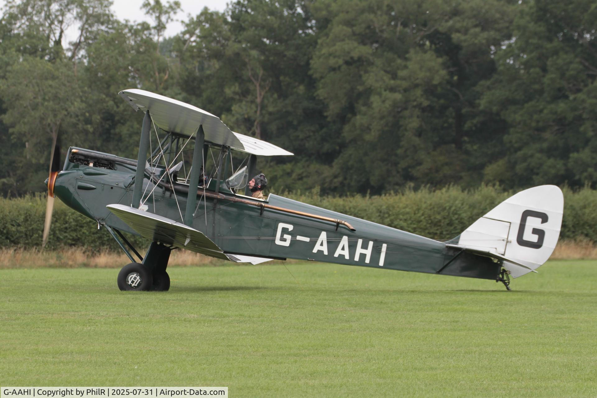 G-AAHI, 1929 De Havilland DH60G Gipsy Moth C/N 1082, G-AAHI 1929 DH60G Gipsy Moth DH60 Centenary Fly In Old Warden
