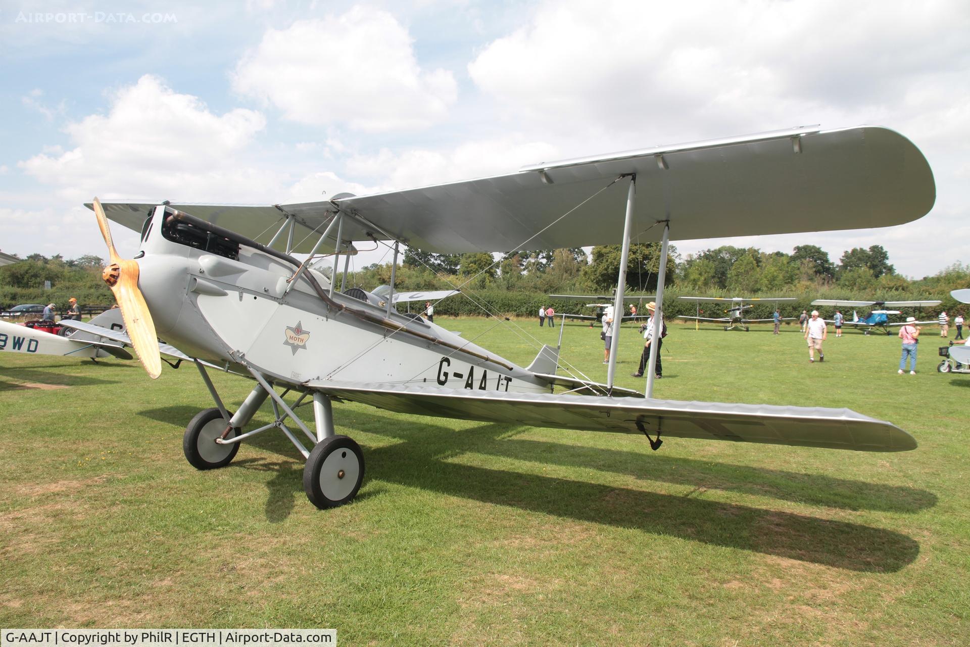 G-AAJT, 1930 De Havilland DH60G Gipsy Moth C/N 1084, G-AAJT 1930 DH60G Gipsy Moth DH60 Centenary Fly In Old Warden 