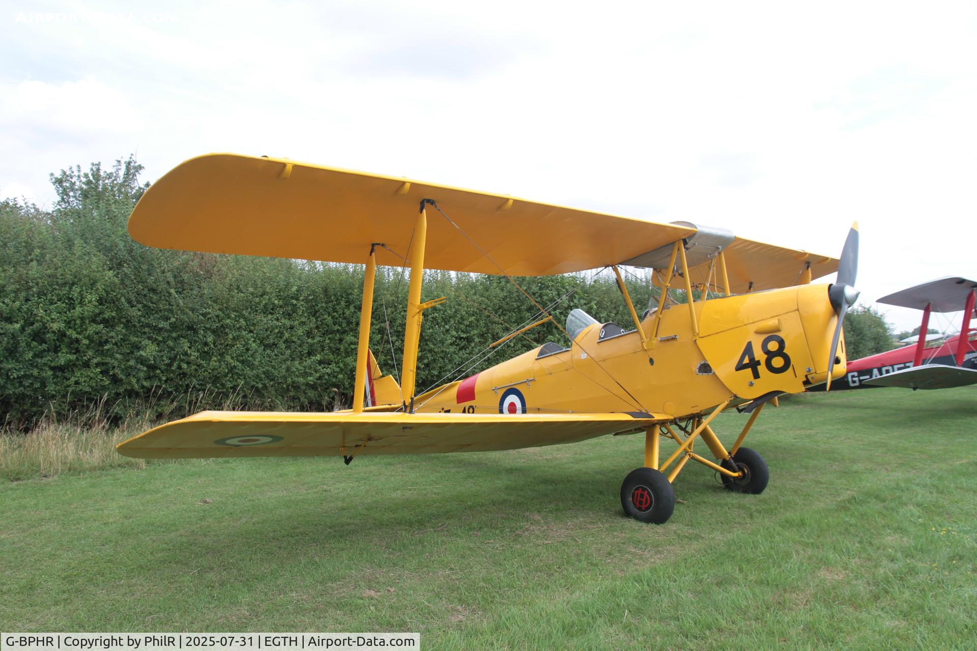G-BPHR, 1940 De Havilland Australia DH-82A Tiger Moth C/N DHA45, A17-48 (G-BPHR) 1940 DH Australia DH82A Tiger Moth DH60 Centenary Fly In Old Warden