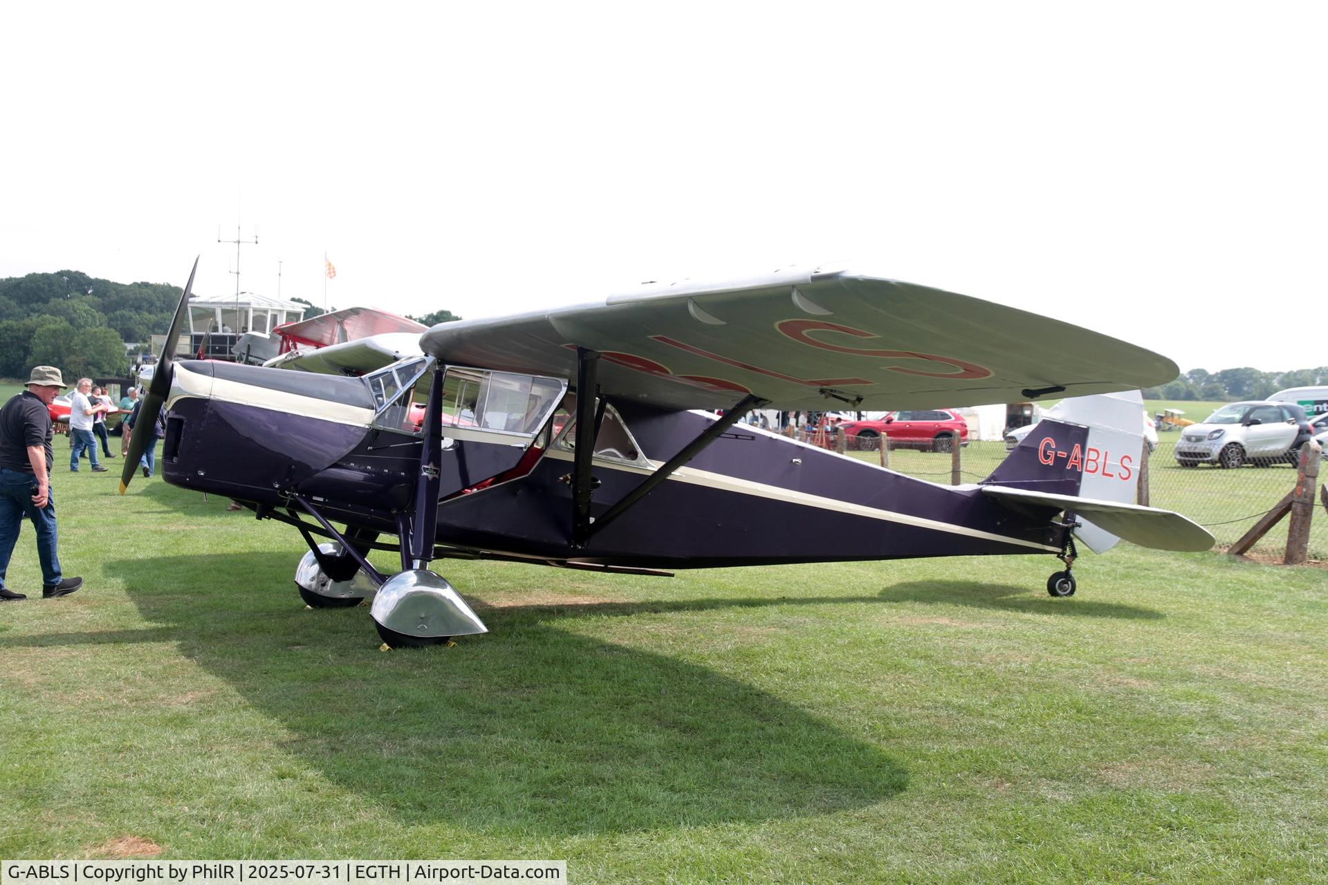 G-ABLS, 1931 De Havilland DH.80A Puss Moth C/N 2164, G-ABLS 1931 DH80A Puss Moth DH60 Centenary Fly In Old Warden 