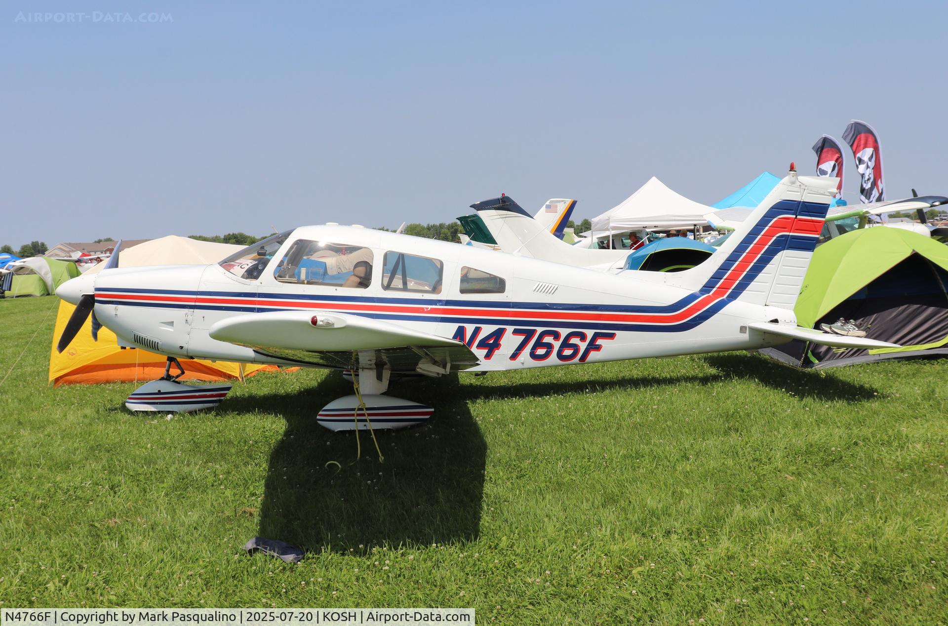 N4766F, 1976 Piper PA-28-181 Archer C/N 28-7790060, Piper PA-28-161