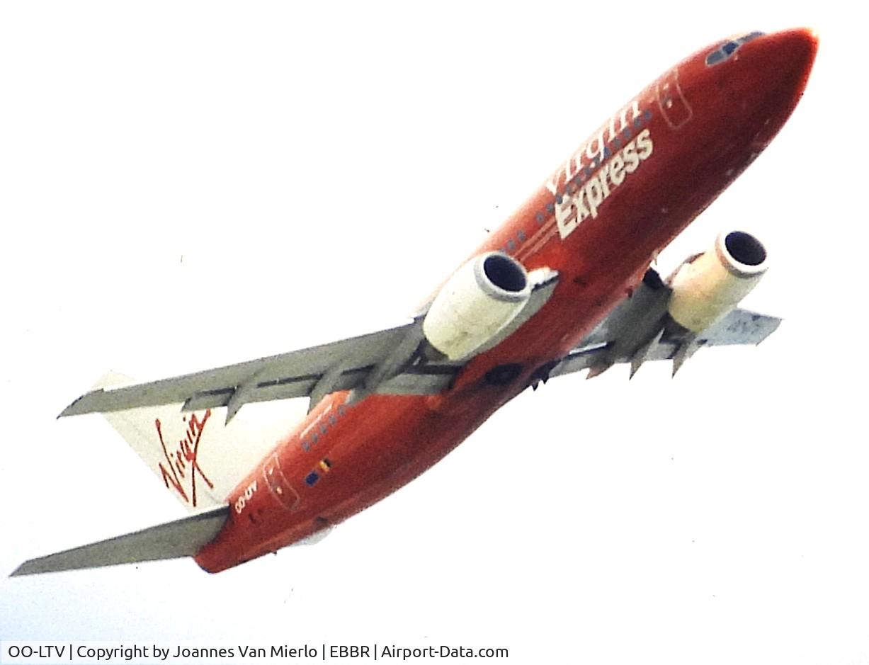 OO-LTV, 1988 Boeing 737-3Y0 C/N 23924, ex-slide