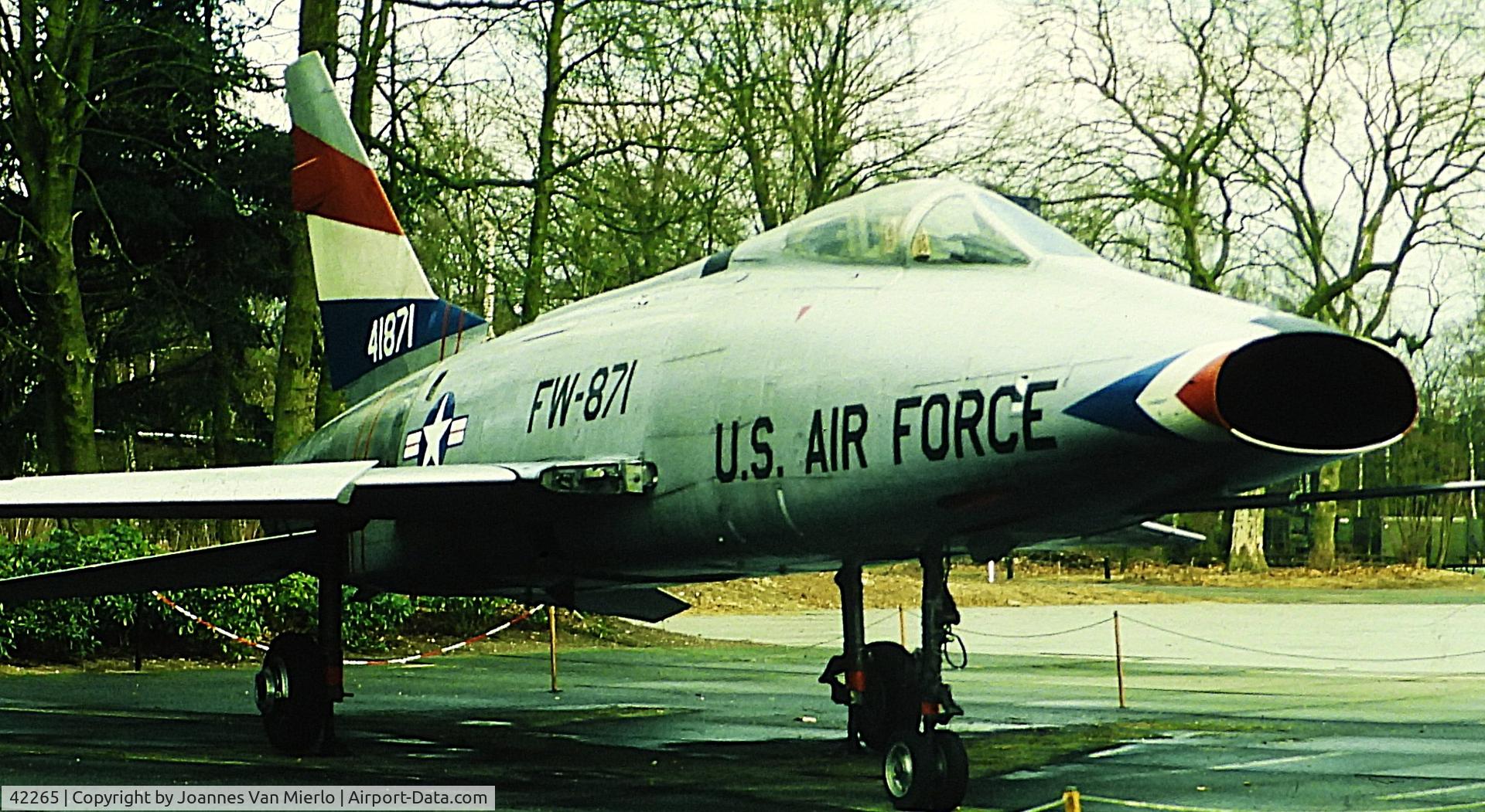 42265, 1952 North American F-100D Super Sabre C/N 223-145, ex-slide