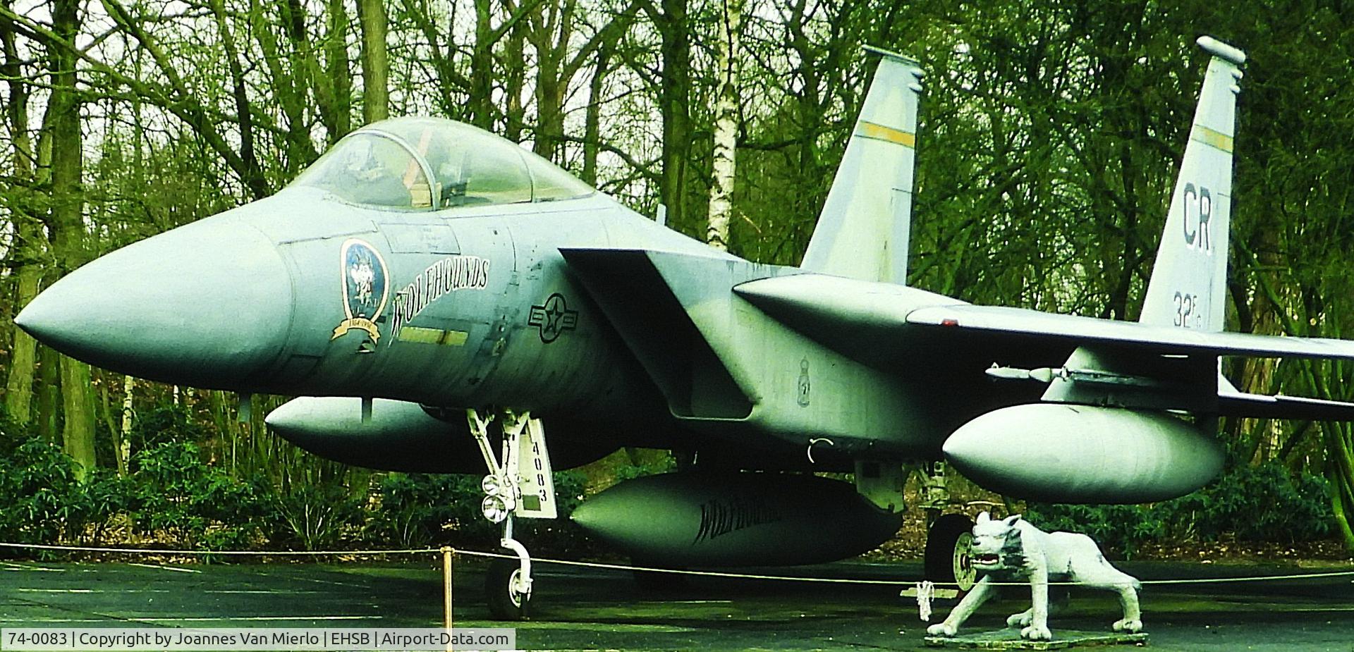 74-0083, 1974 McDonnell Douglas F-15A Eagle C/N 0055/A044, ex-slide