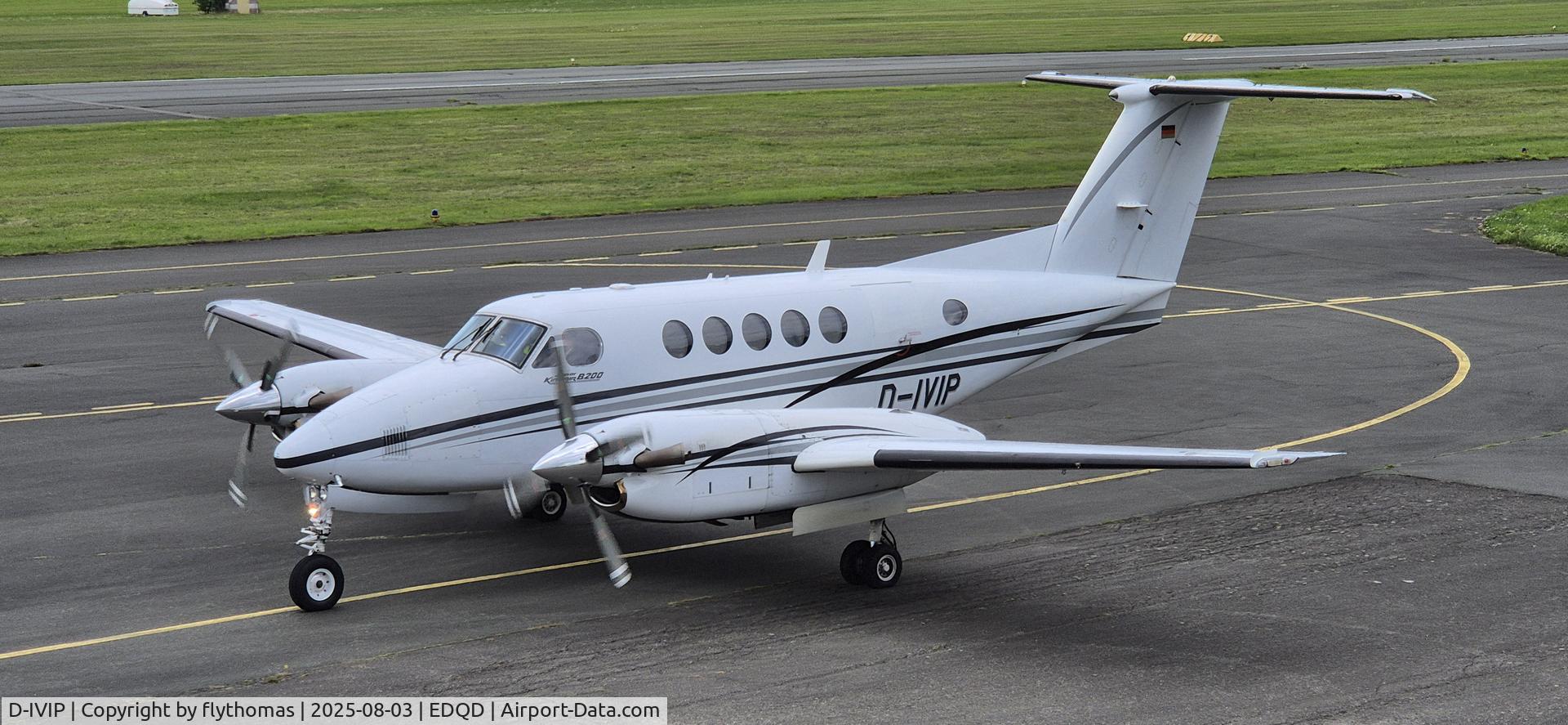 D-IVIP, 1999 Raytheon B200 King Air C/N BB-1672, D-IVIP Bayreuth Airport