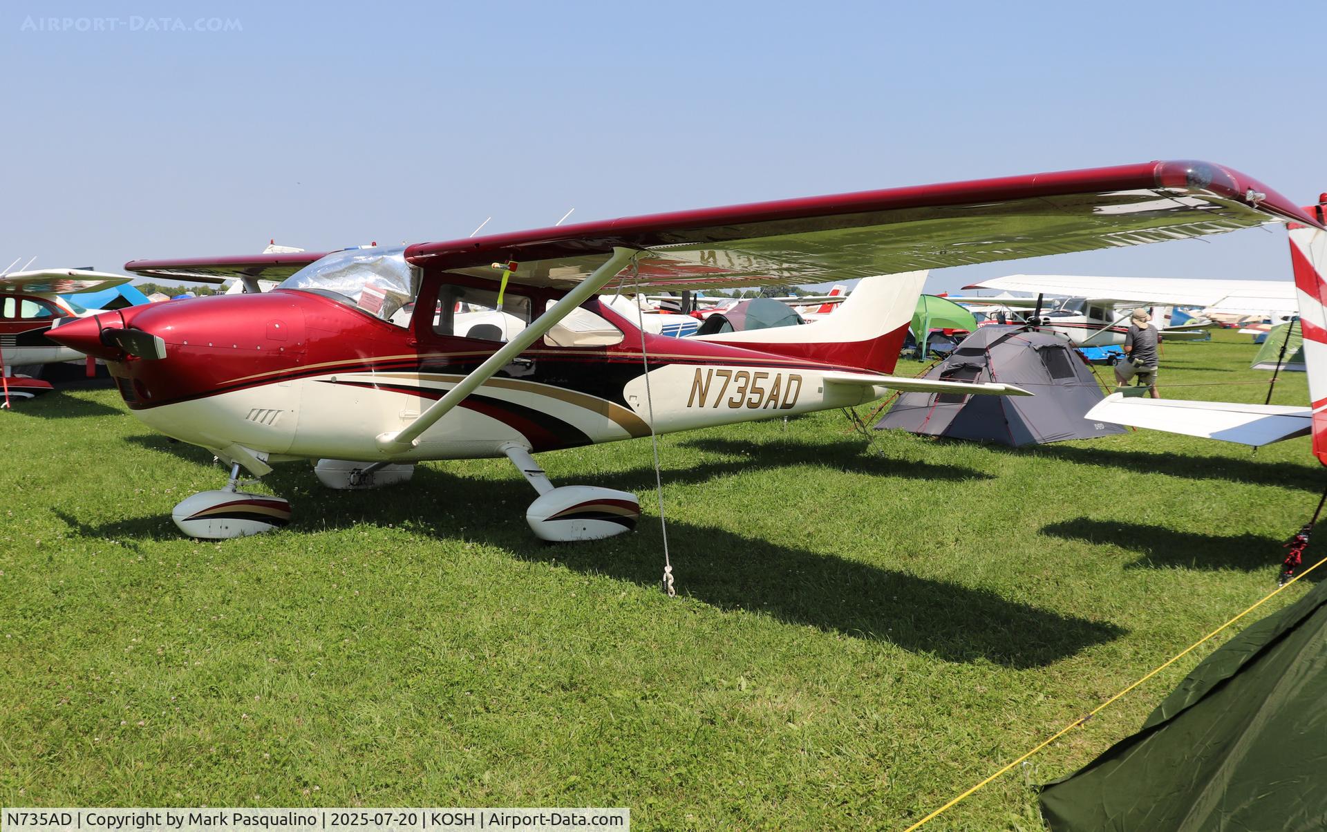 N735AD, 1976 Cessna 182Q Skylane C/N 18265263, Cessna 182Q