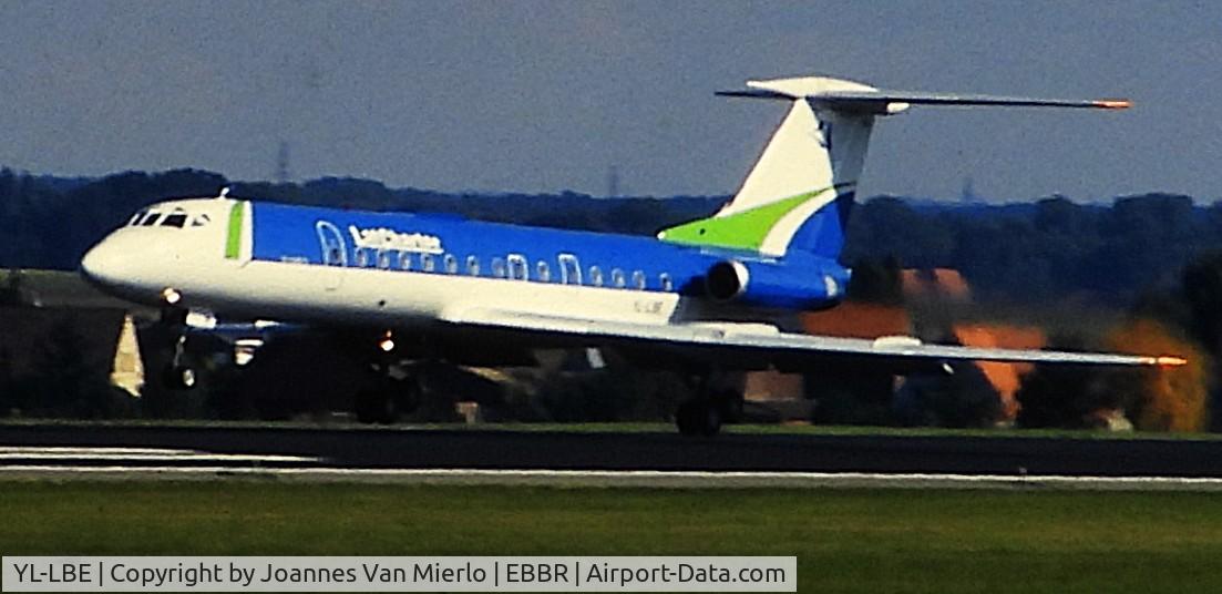 YL-LBE, 1980 Tupolev Tu-134B-3 C/N 63285, ex-slide