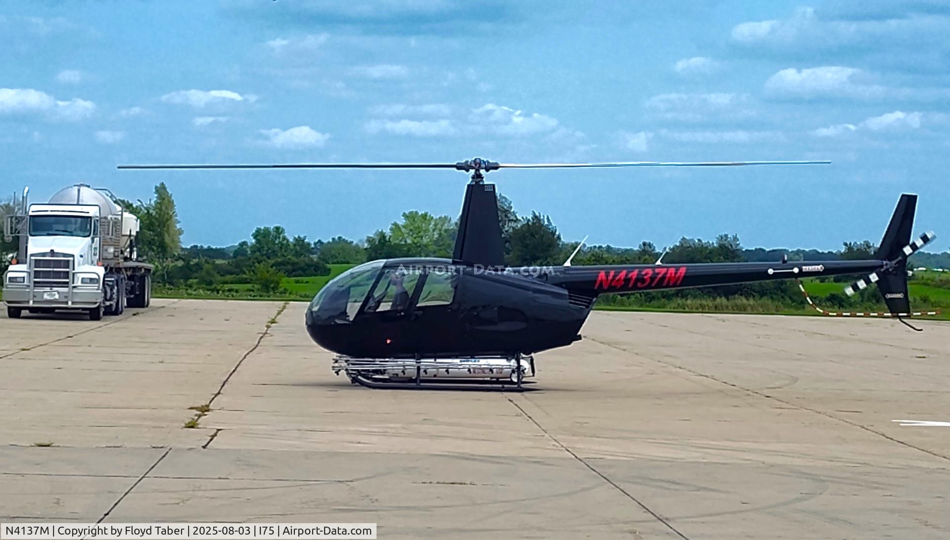 N4137M, 2008 Robinson R44 II C/N 12115, In for some of I75's low price 100 LL