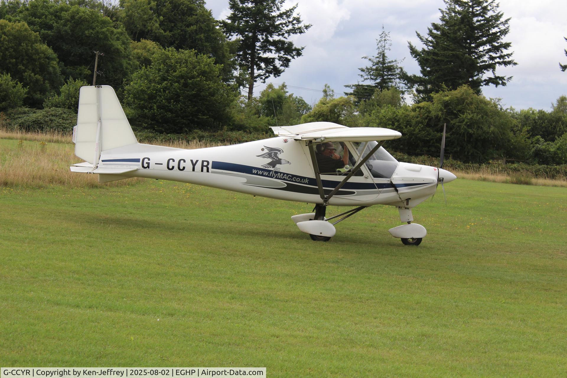 G-CCYR, 2004 Comco Ikarus C42 FB80 C/N 0408-6612, Jodel Fly-In, Popham Airfield