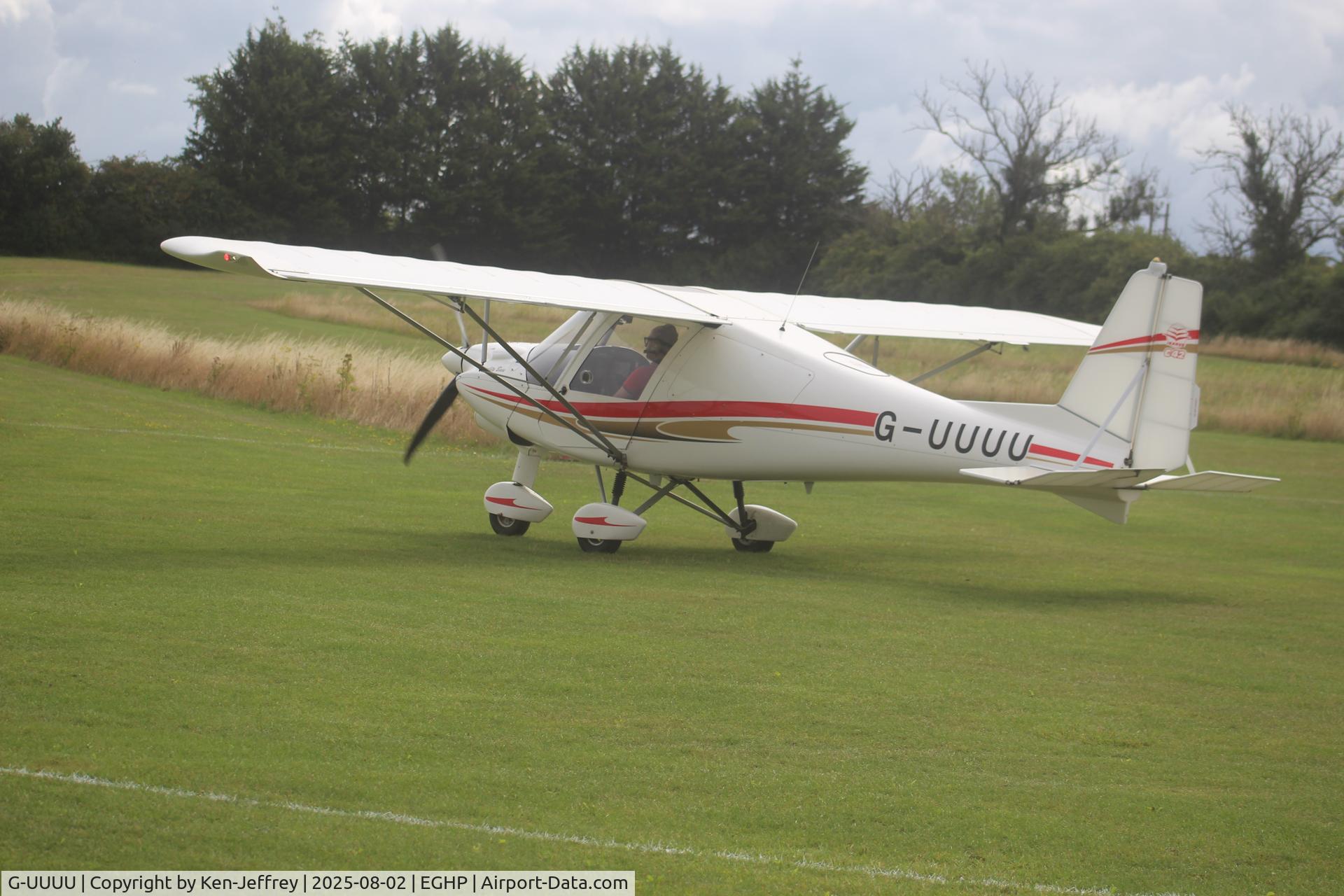 G-UUUU, 2014 Comco Ikarus C42 FB100 Bravo C/N 1408-7336, Jodel Fly-In, Popham Airfield