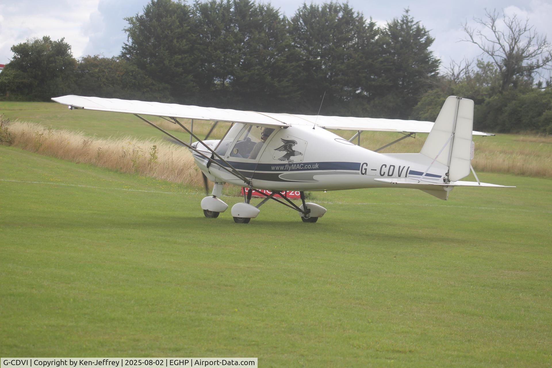 G-CDVI, 2006 Comco Ikarus C42 FB80 C/N 0602-6794, Jodel Fly-In, Popham Airfield