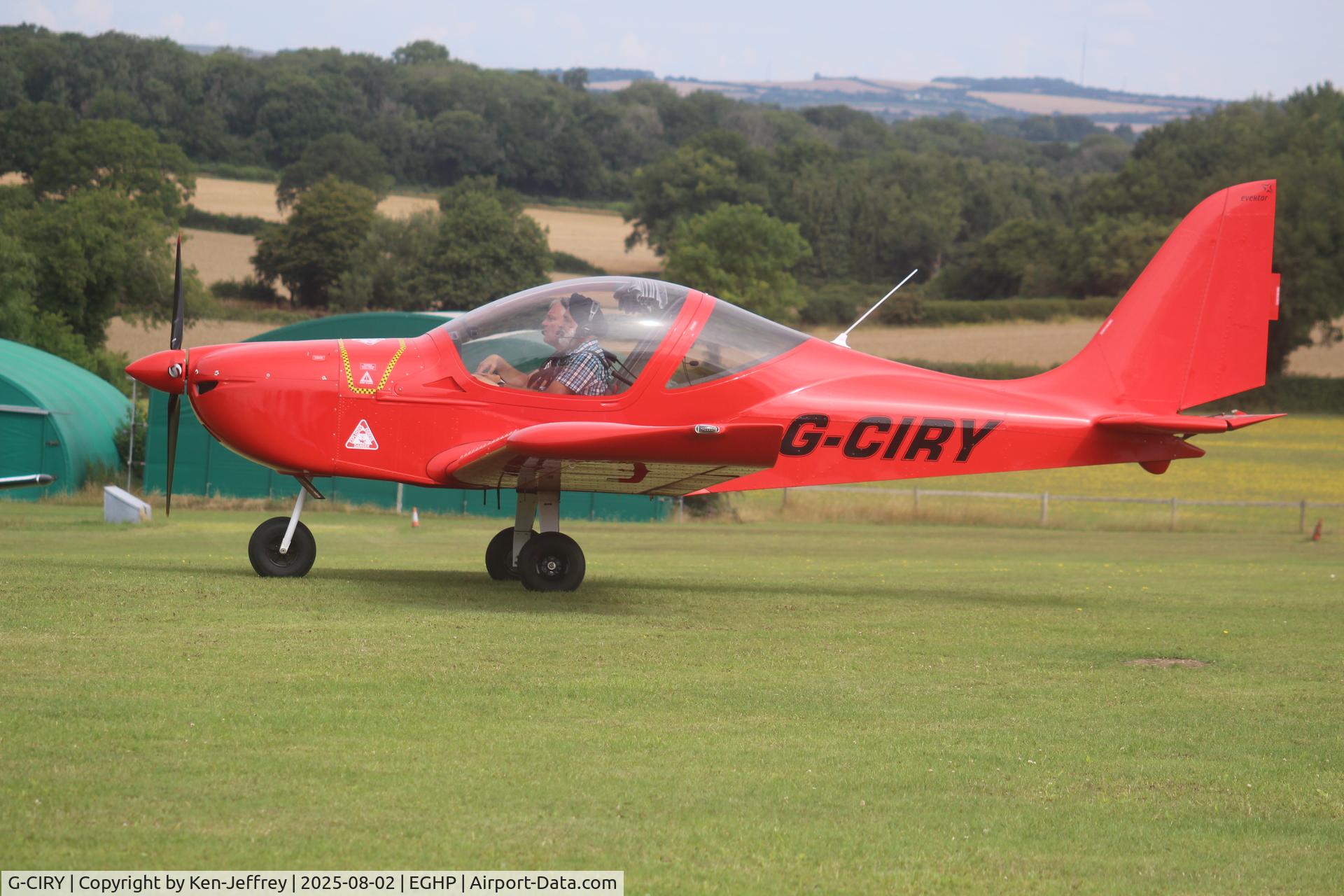 G-CIRY, 2015 Evektor EV-97 Eurostar SL C/N 2015-4222, Jodel Fly-In, Popham Airfield