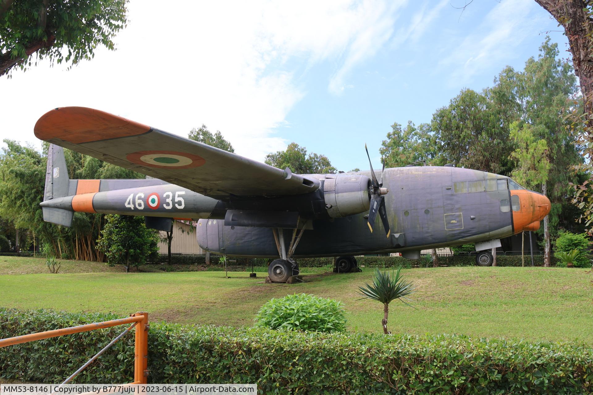 MM53-8146, 1953 Fairchild EC-119G C/N 249, at Piana delle Orme Museum