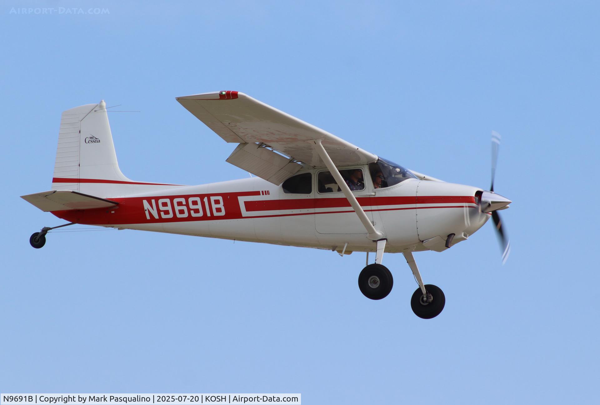 N9691B, 1957 Cessna 180A C/N 32988, Cessna 180A