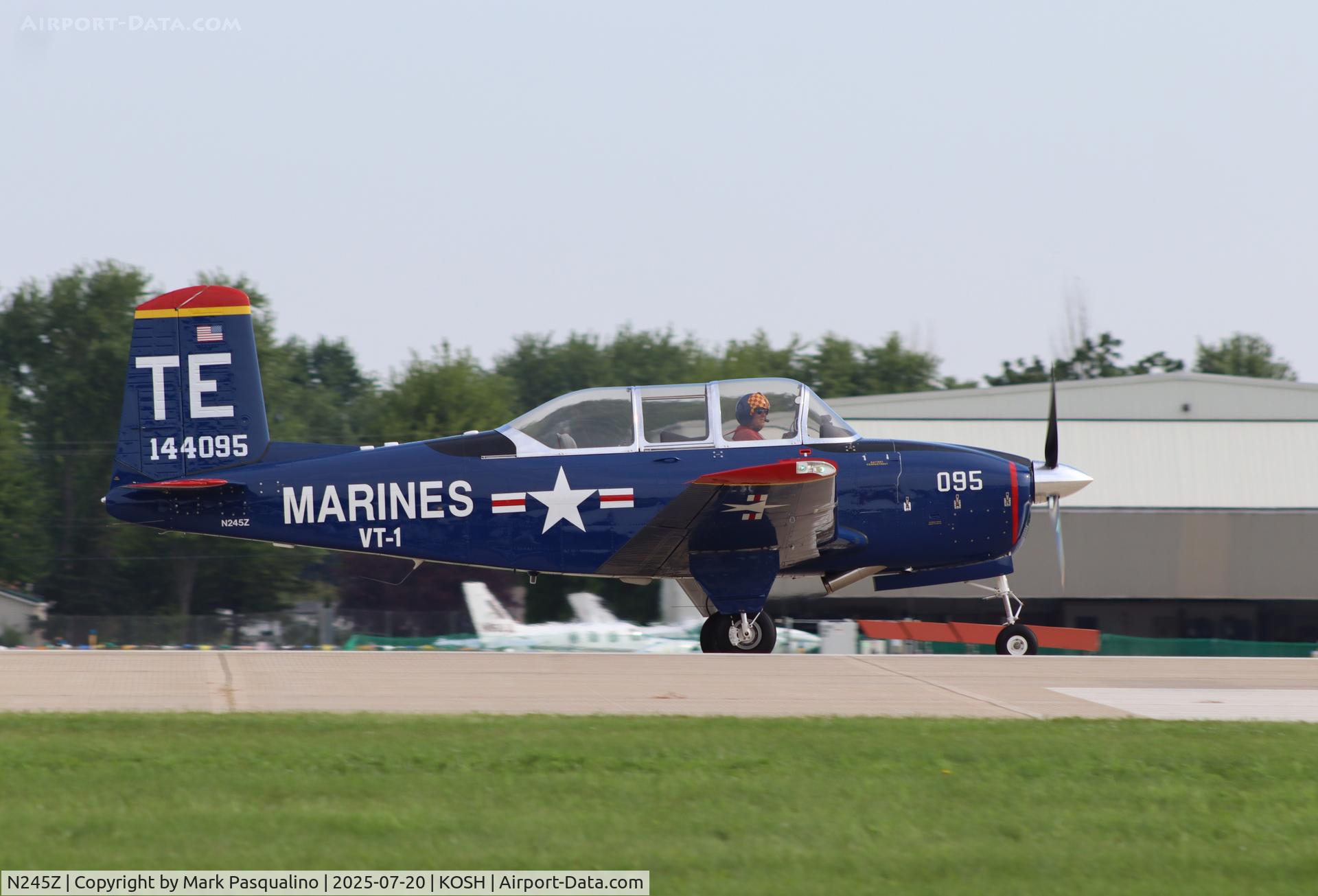 N245Z, 1957 Beech T-34B C/N 144095, Beech T-34B