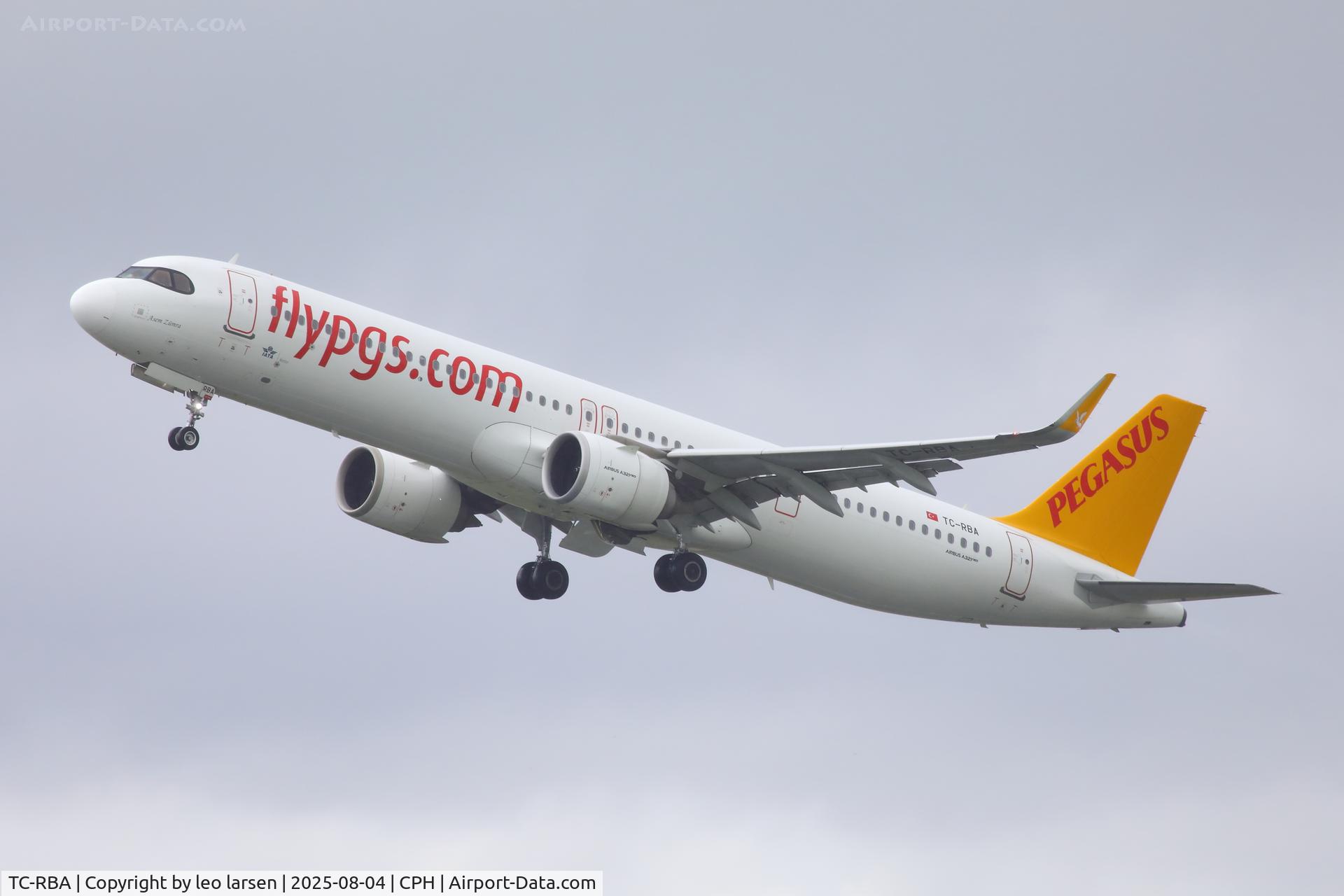 TC-RBA, 2019 Airbus A321-251NX C/N 8936, Copenhagen 4.8.2025-