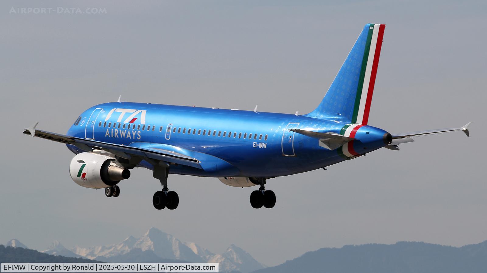 EI-IMW, 2012 Airbus A319-111 C/N 5383, at zrh