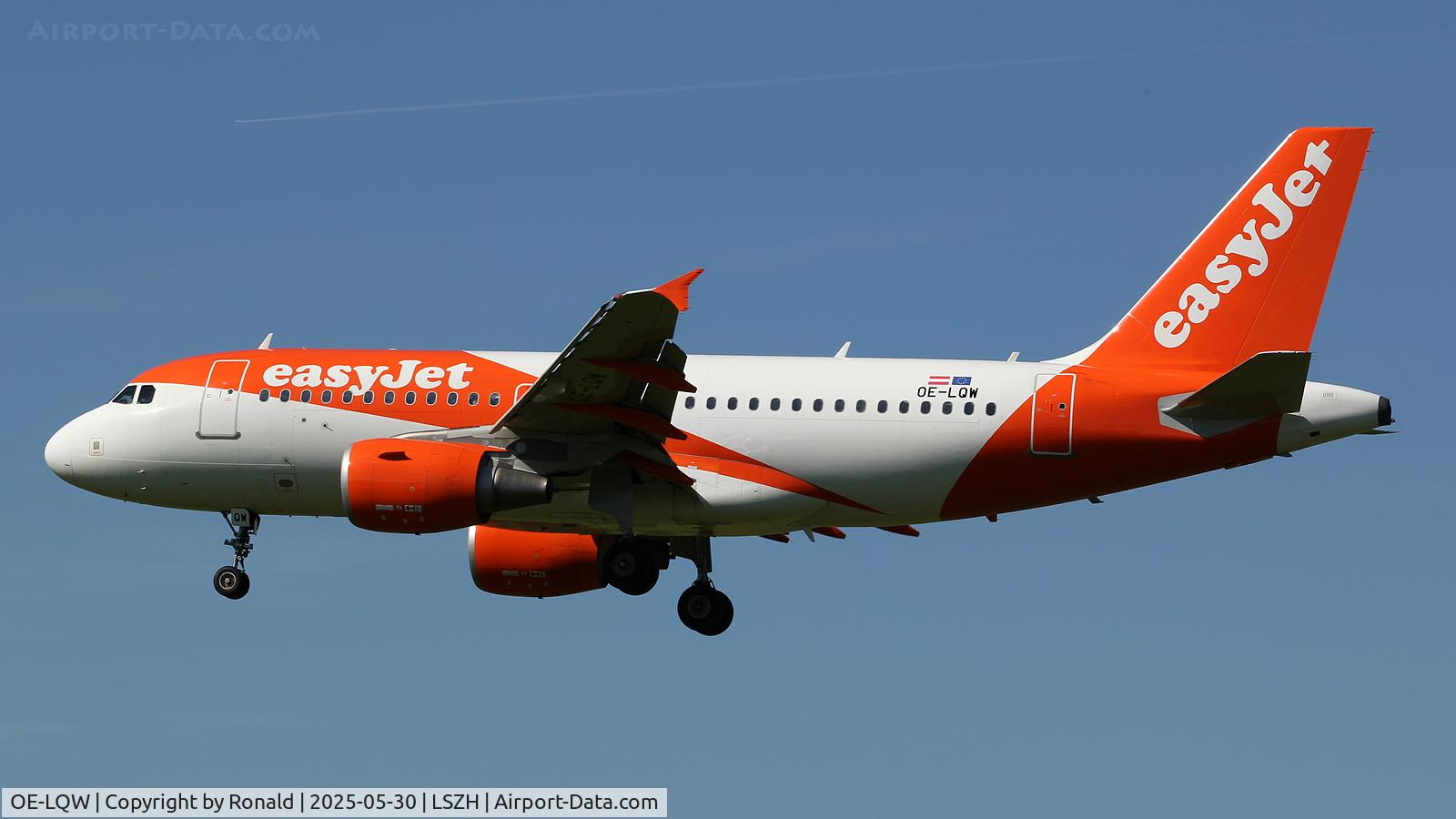 OE-LQW, 2009 Airbus A319-111 C/N 4129, at zrh