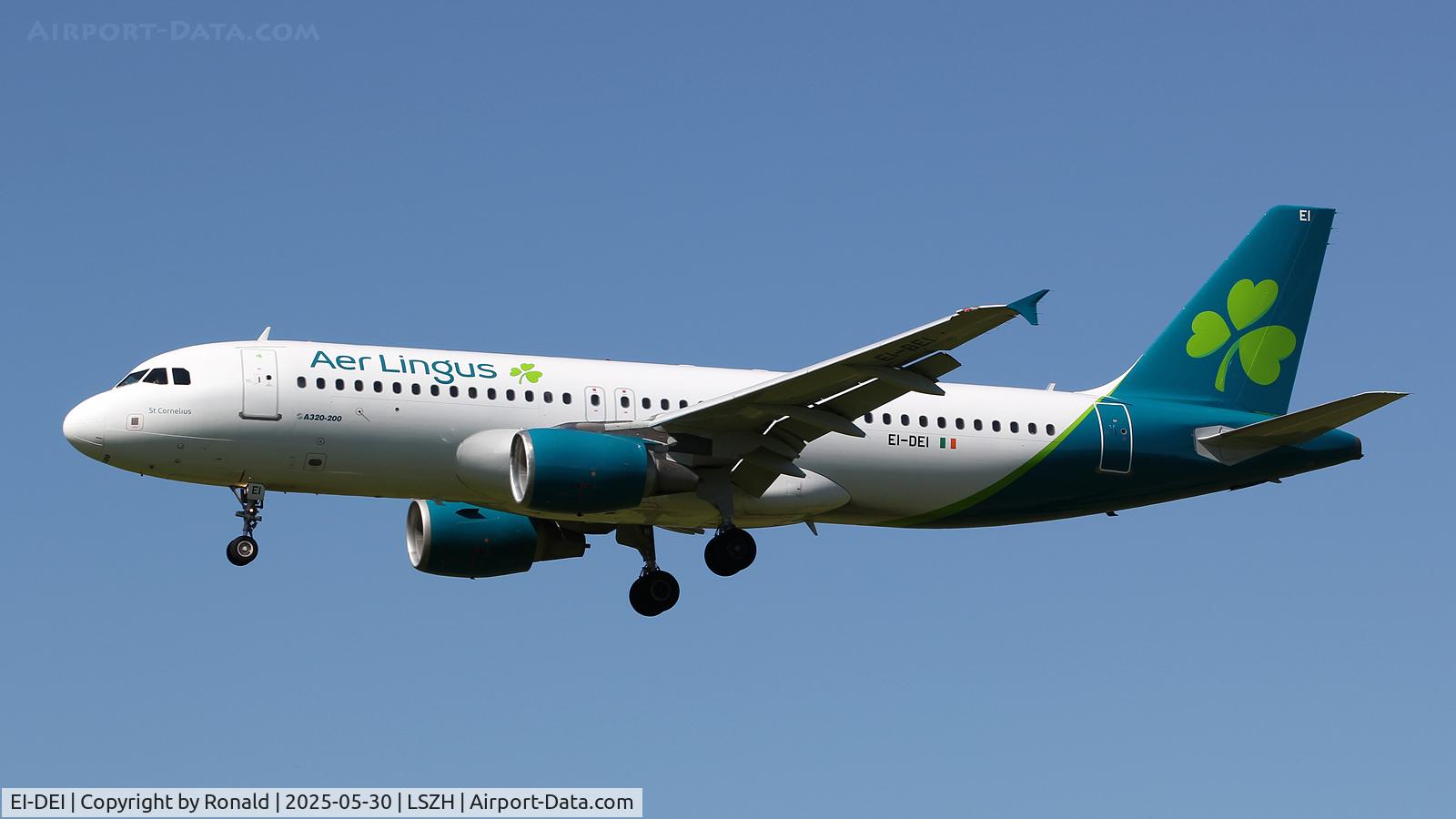 EI-DEI, 2005 Airbus A320-214 C/N 2374, at zrh