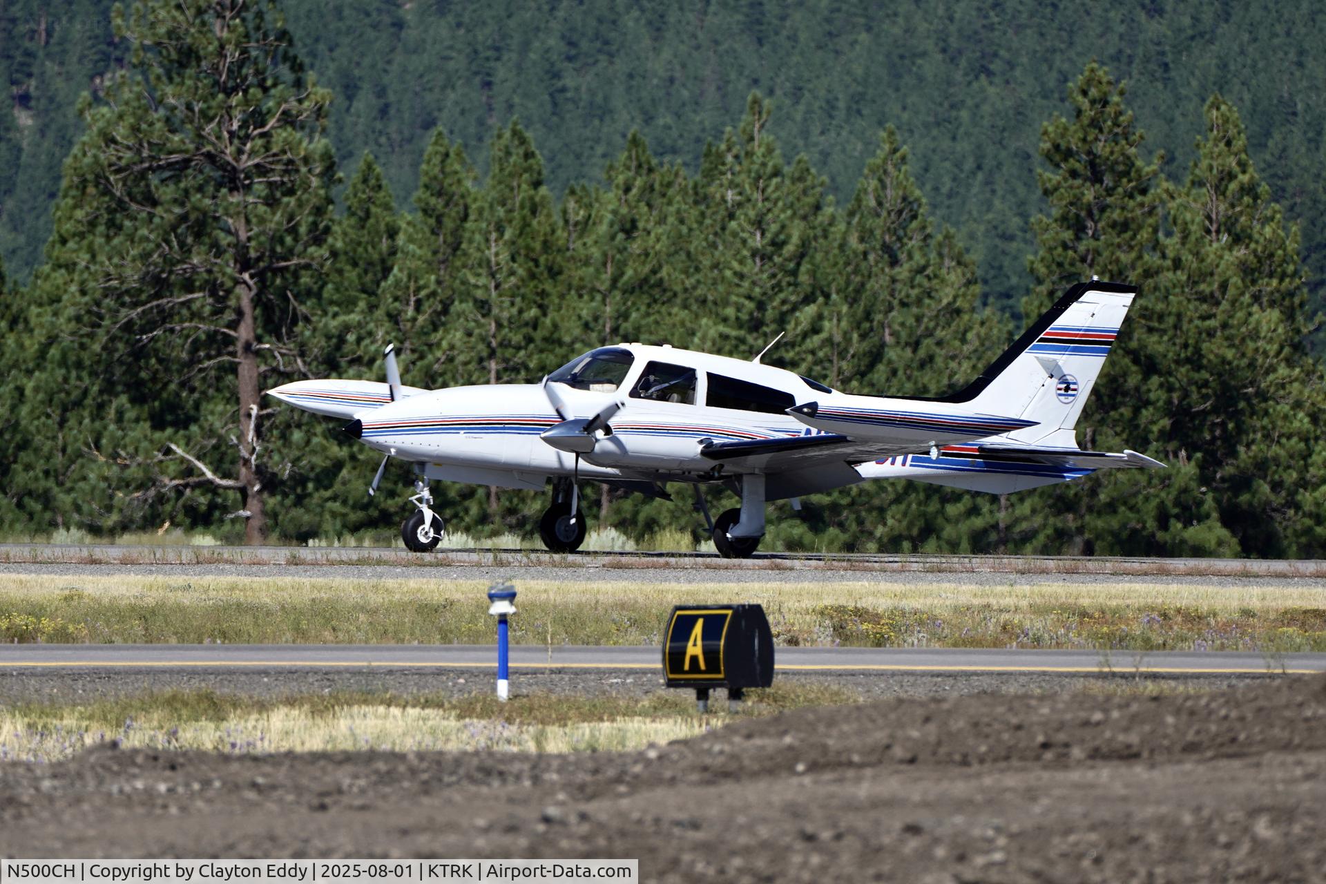 N500CH, 1976 Cessna T310R C/N 310R0734, Truckee Tahoe airport in California 2025
