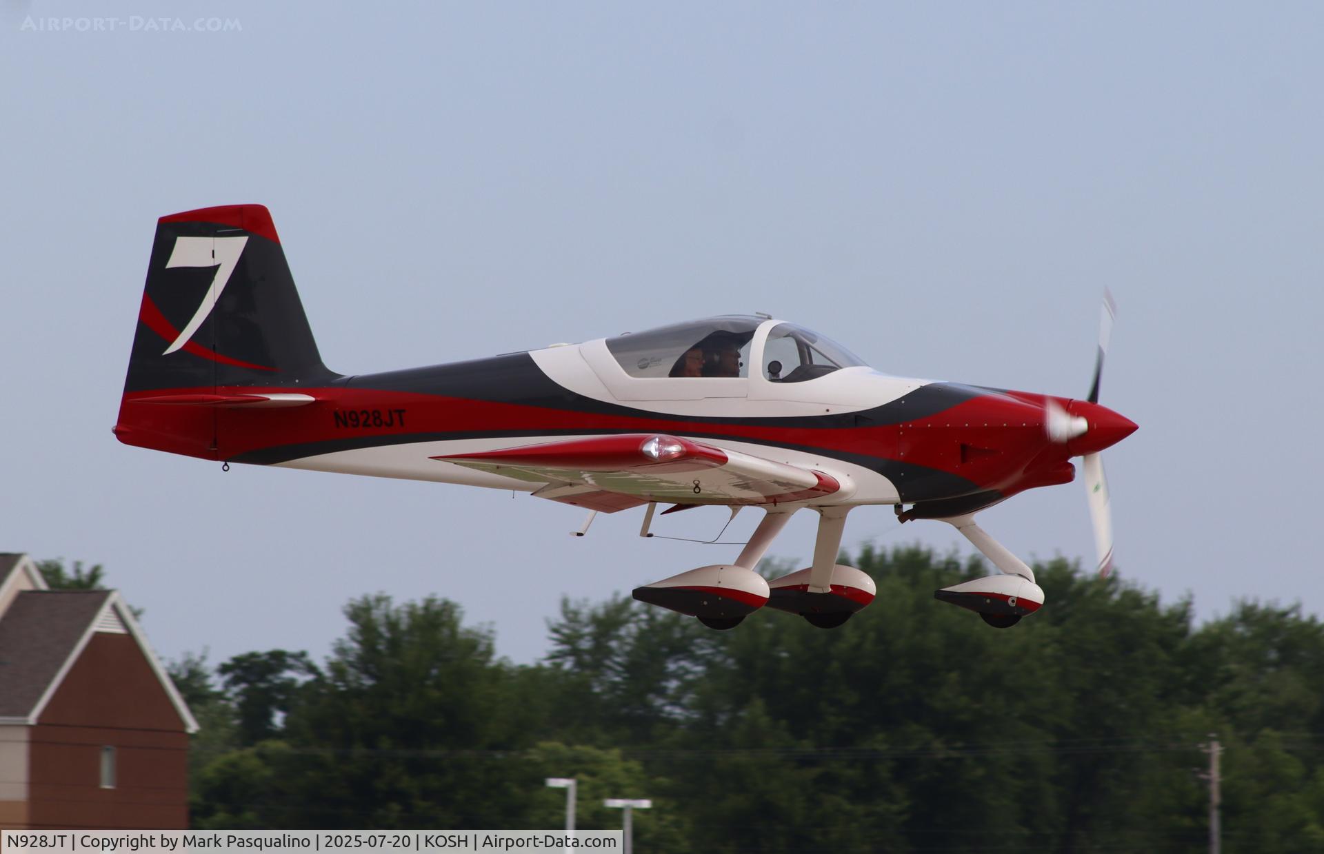 N928JT, Vans RV-7A C/N 72103, Vans RV-7A