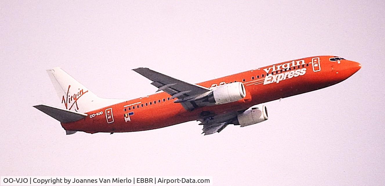 OO-VJO, 1989 Boeing 737-4YO C/N 23980, ex-slide