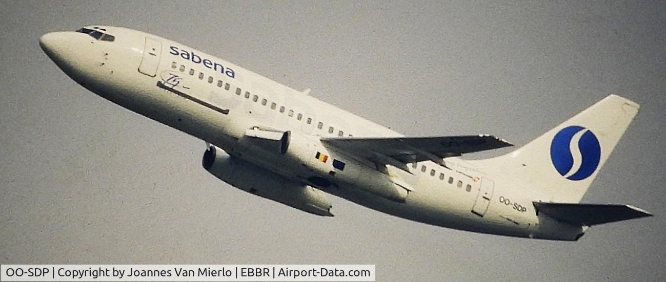 OO-SDP, 1975 Boeing 737-229 C/N 21139, ex-slide