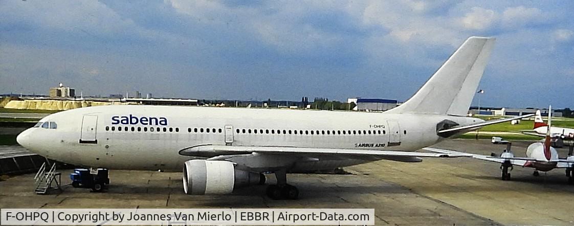 F-OHPQ, 1984 Airbus A310-222 C/N 318, ex-slide