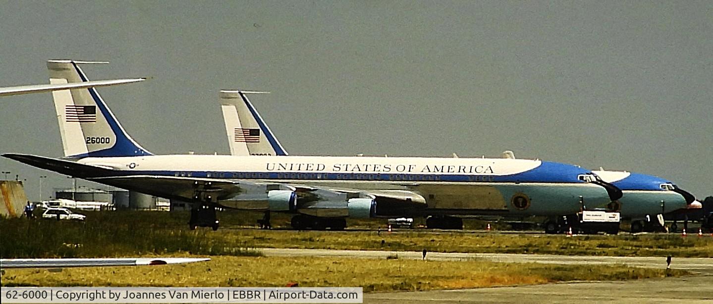 62-6000, 1962 Boeing VC-137C (707-353B) C/N 18461, ex-slide