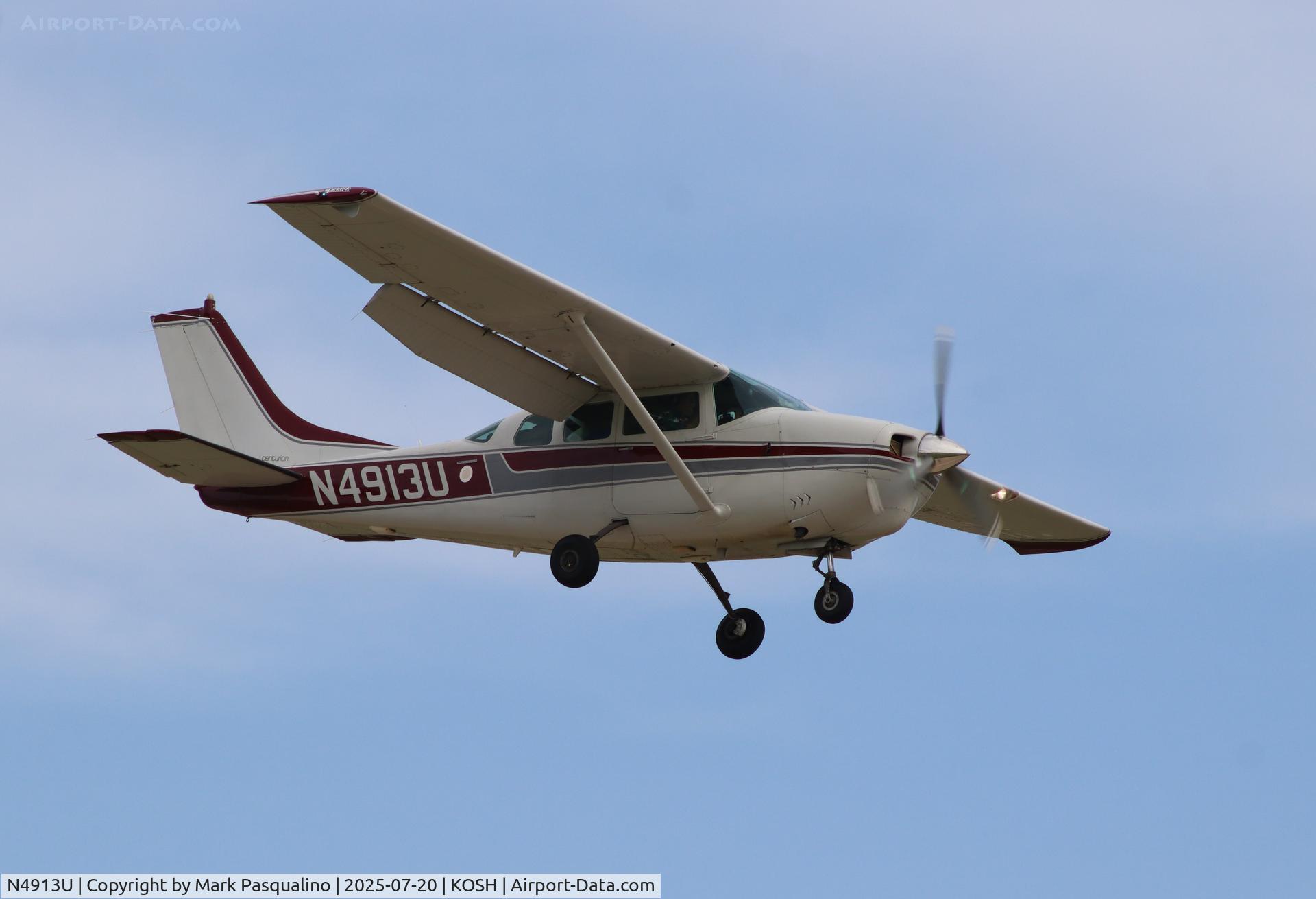 N4913U, 1965 Cessna 210E Centurion C/N 21058613, Cessna 210E