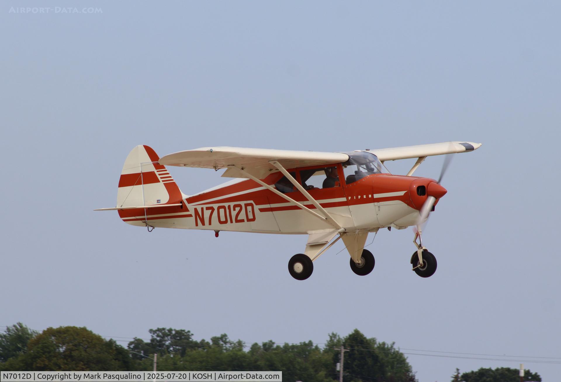N7012D, 1957 Piper PA-22-150 C/N 22-4905, Piper PA-22-150