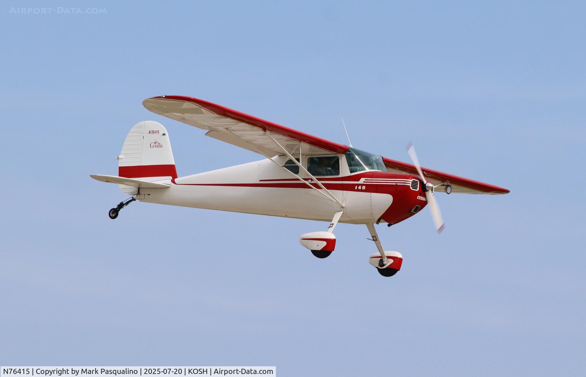 N76415, 1946 Cessna 140 C/N 10841, Cessna 140