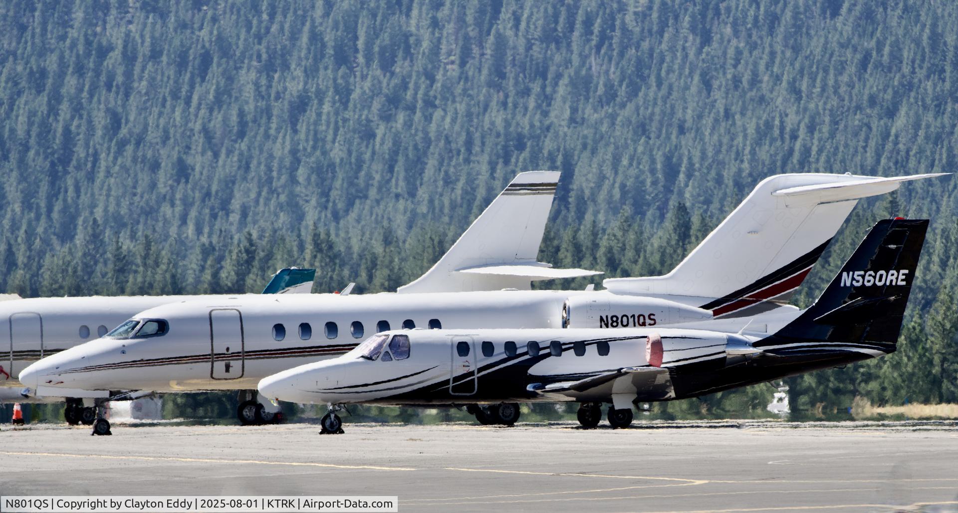 N801QS, 2025 Textron Aviation Inc (Cessna) 700 Citation Latitude C/N 700-0023, Truckee Tahoe airport in California 2025