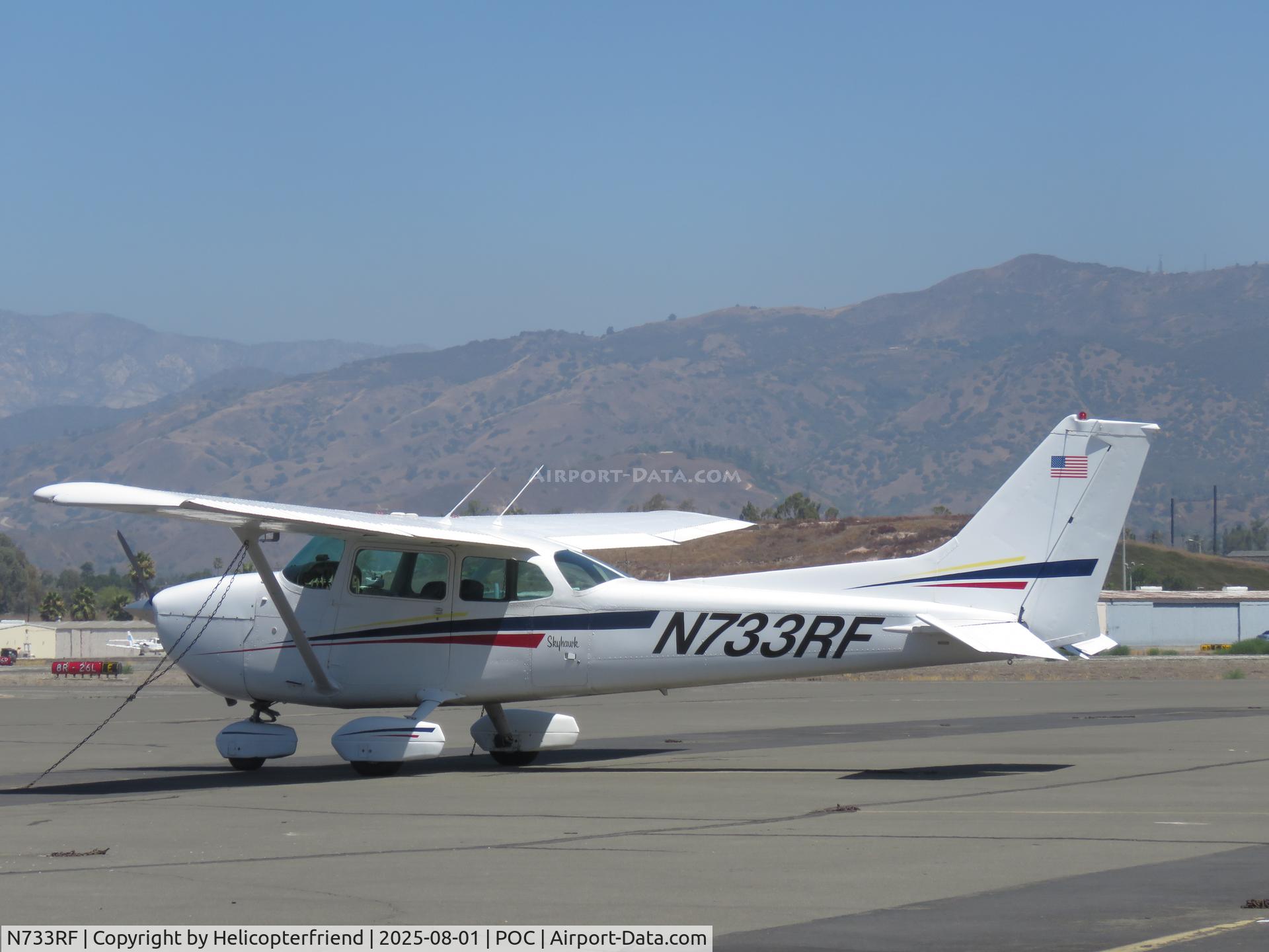 N733RF, 1976 Cessna 172N C/N 17268484, Parked in transit parking